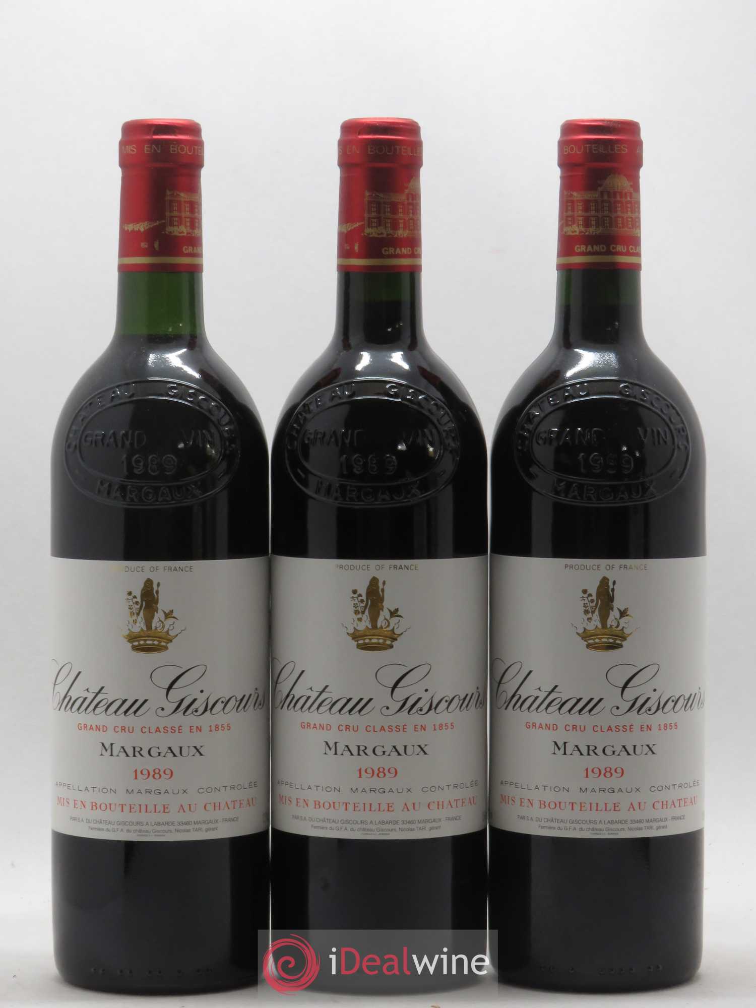 Château Giscours 3ème Grand Cru Classé 1989 - Lot de 12 bouteilles - 1