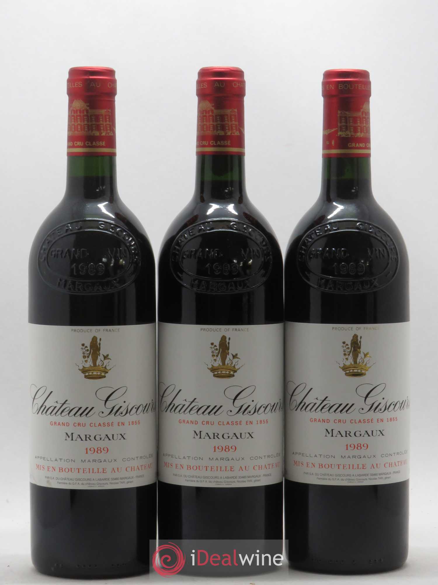 Château Giscours 3ème Grand Cru Classé 1989 - Lot de 12 bouteilles - 3