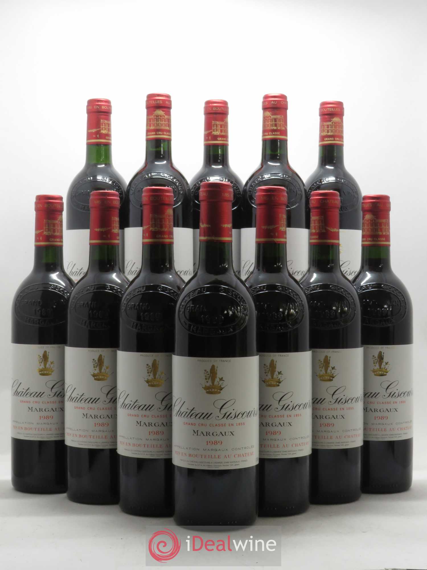 Château Giscours 3ème Grand Cru Classé 1989 - Lot de 12 bouteilles - 0