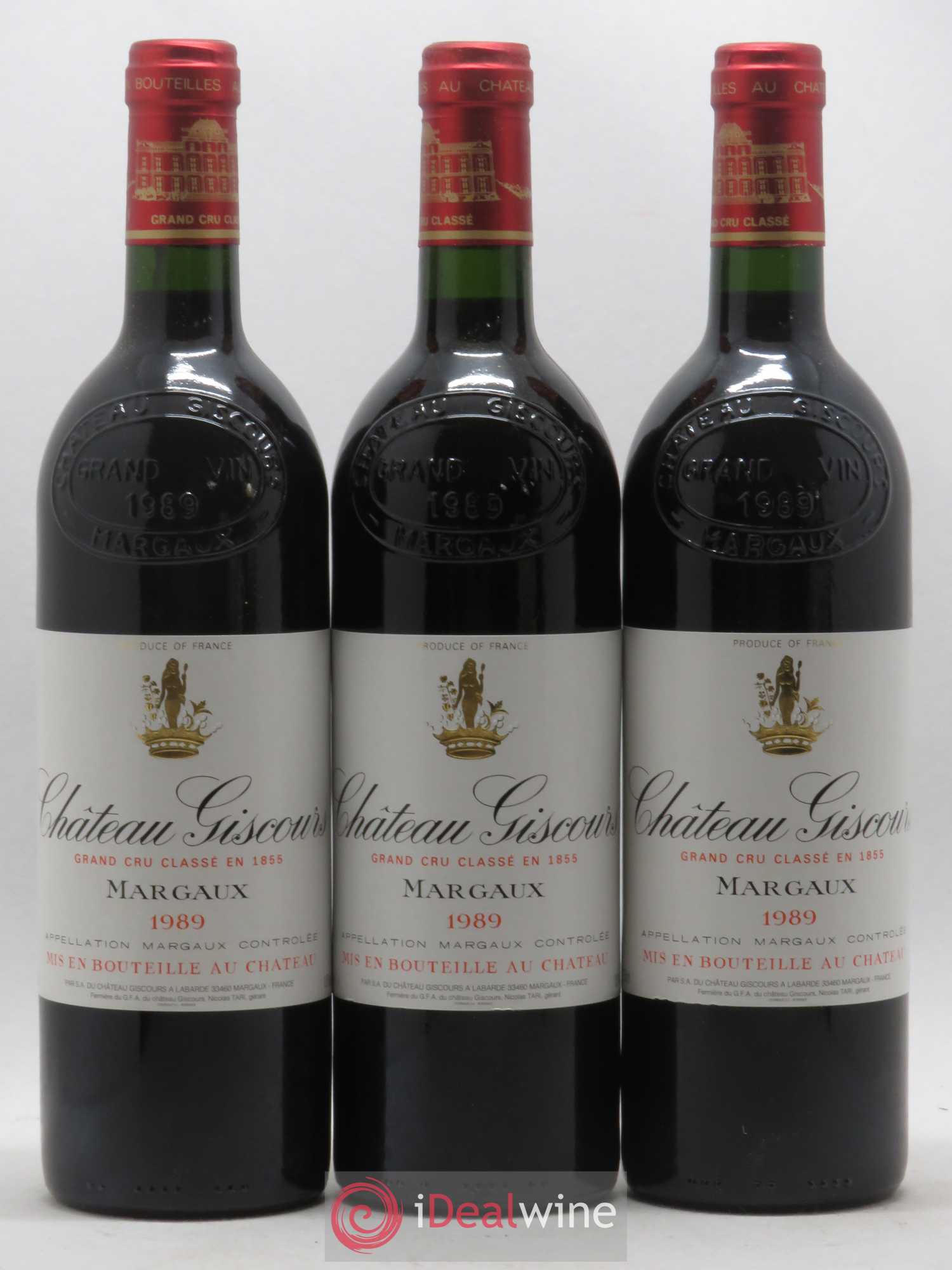 Château Giscours 3ème Grand Cru Classé 1989 - Lot de 12 bouteilles - 1