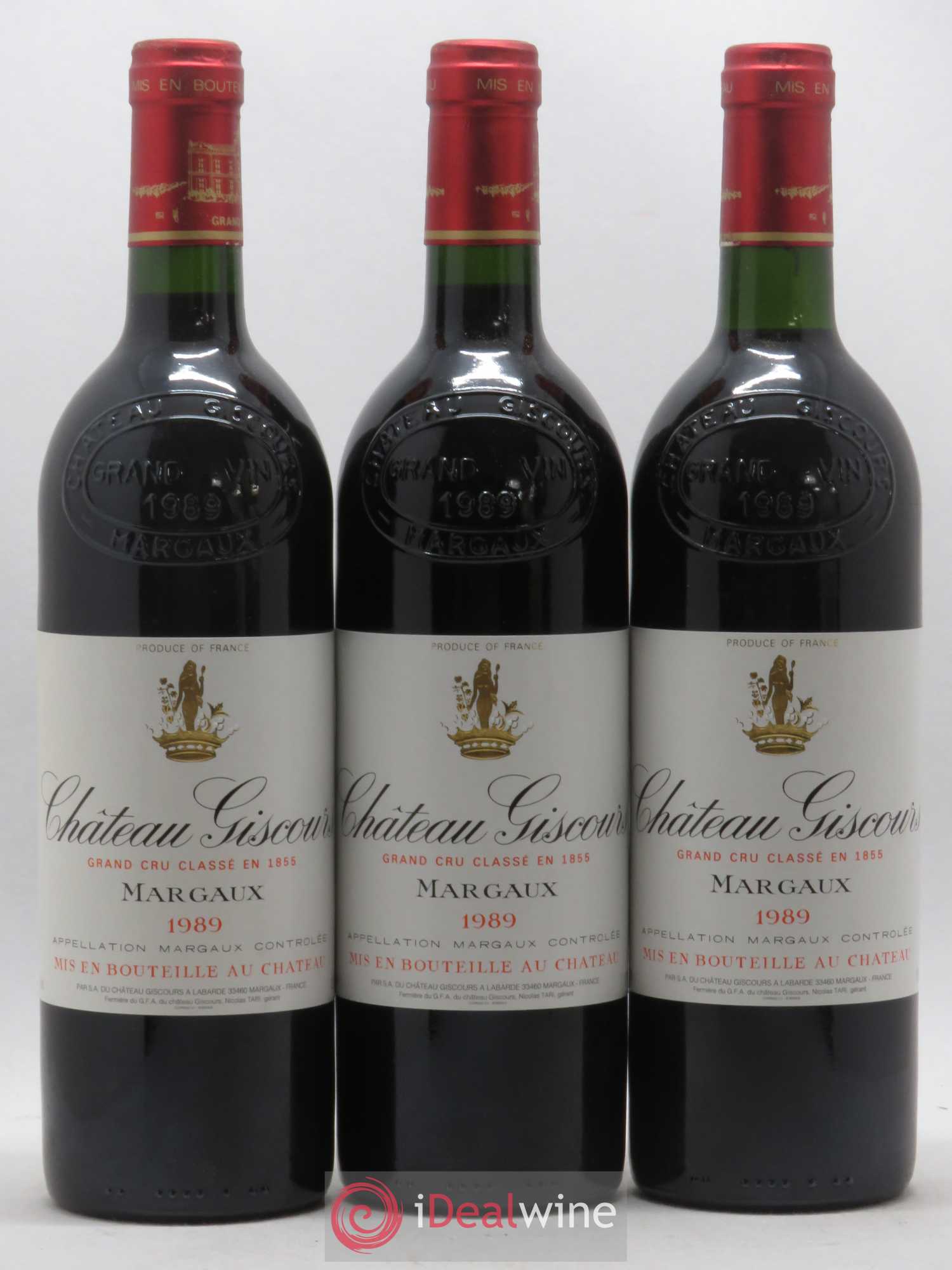 Château Giscours 3ème Grand Cru Classé 1989 - Lot de 12 bouteilles - 3