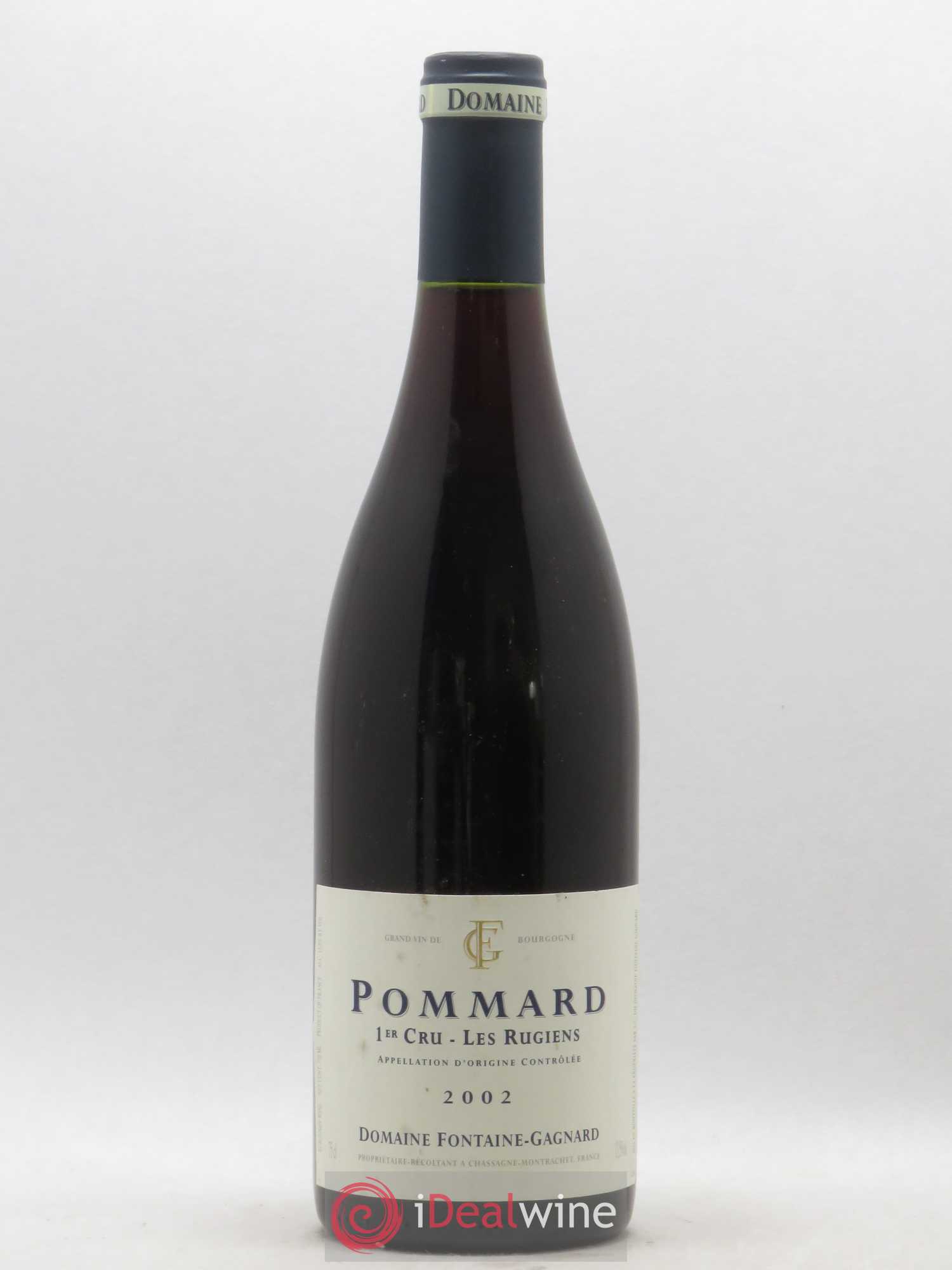 Pommard 1er Cru Les Rugiens Domaine Fontaine Gagnard 2002 - Posten von 1 Flasche - 0