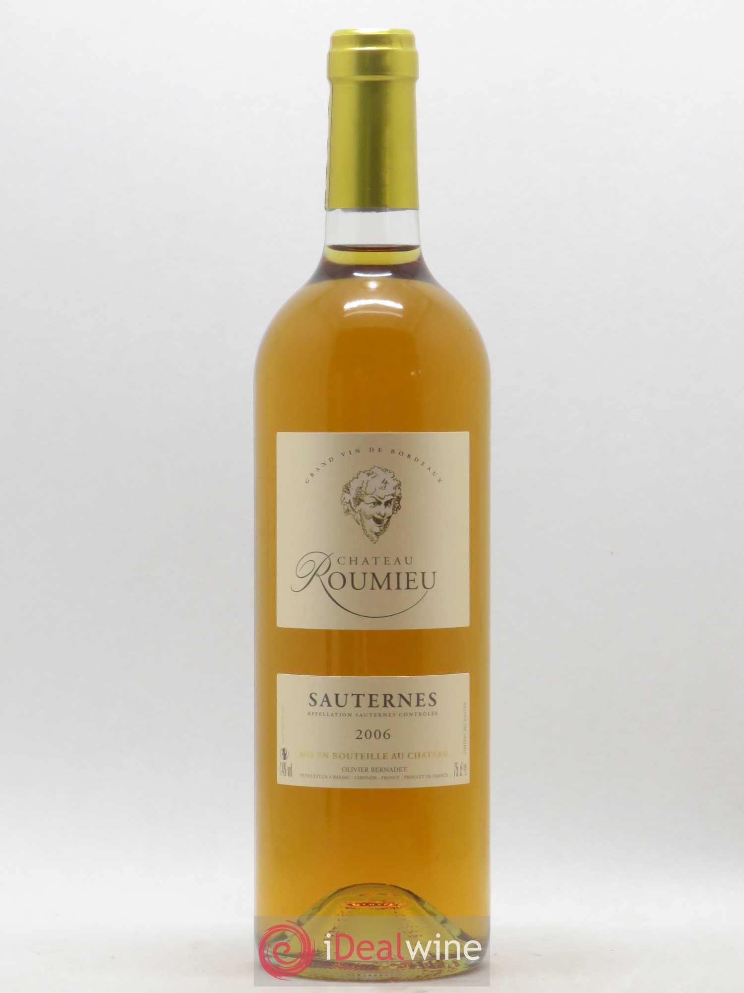 Sauternes Château Roumieu 2006 - Posten von 1 Flasche - 0
