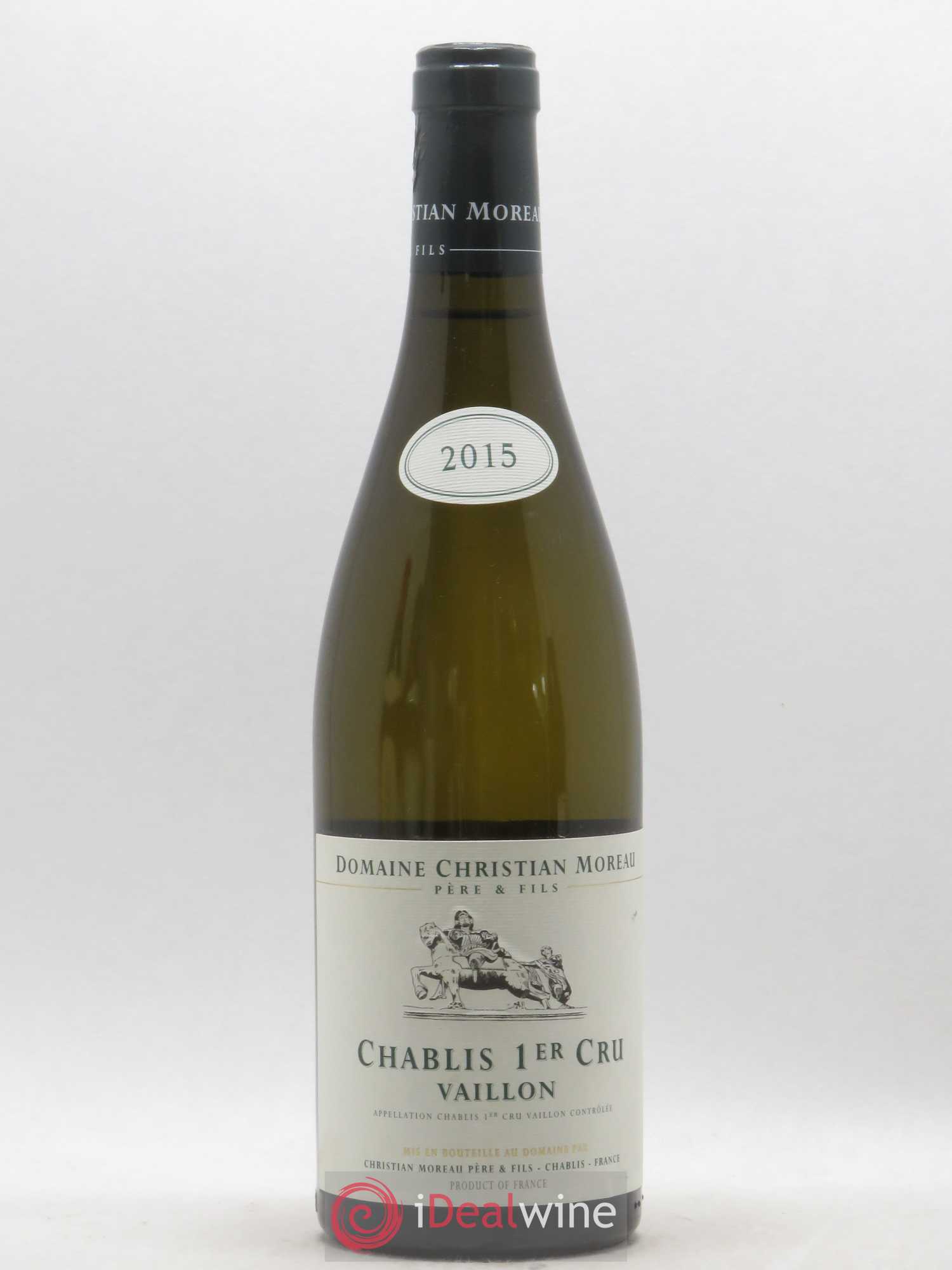 Chablis 1er Cru Vaillons Christian Moreau 2015 - Posten von 1 Flasche - 0