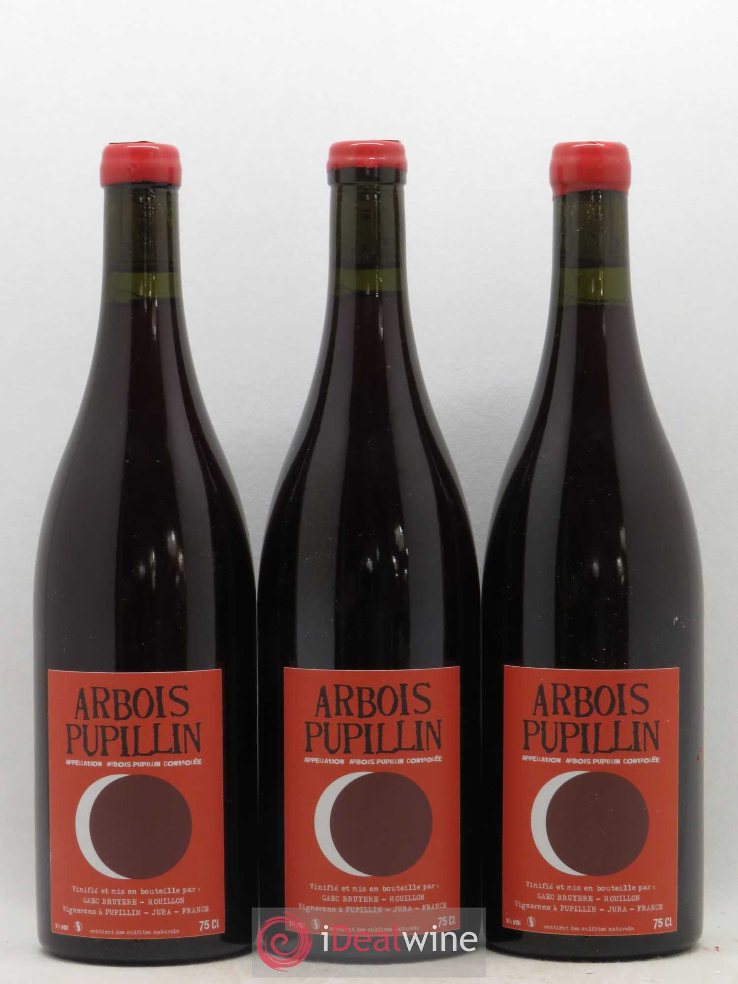 Arbois-Pupillin Ploussard En Aspis Adeline Houillon & Renaud Bruyère 2018 - Lot de 3 bouteilles - 0