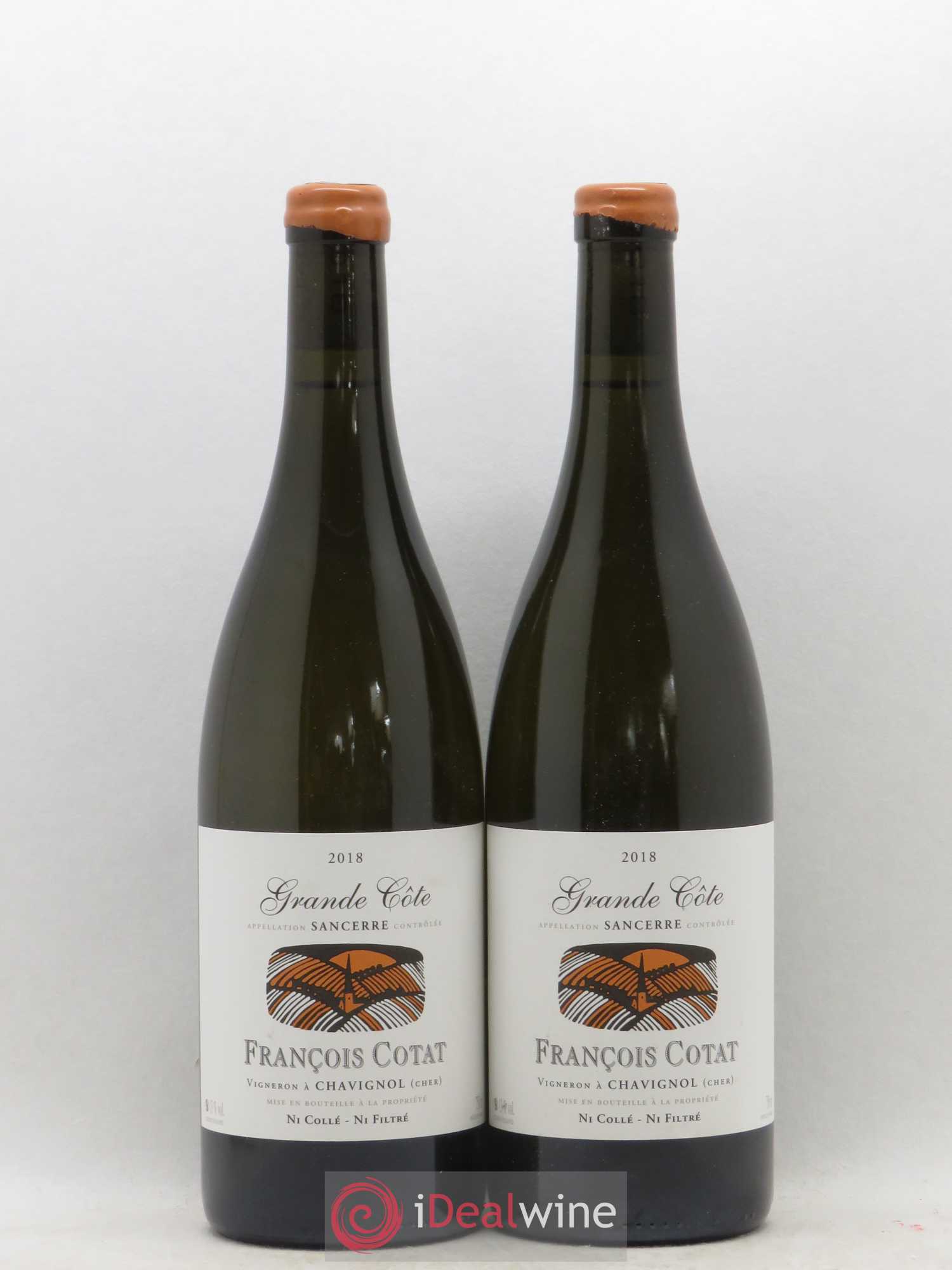 Sancerre La Grande Côte François Cotat 2018 - Lot de 2 bouteilles - 0
