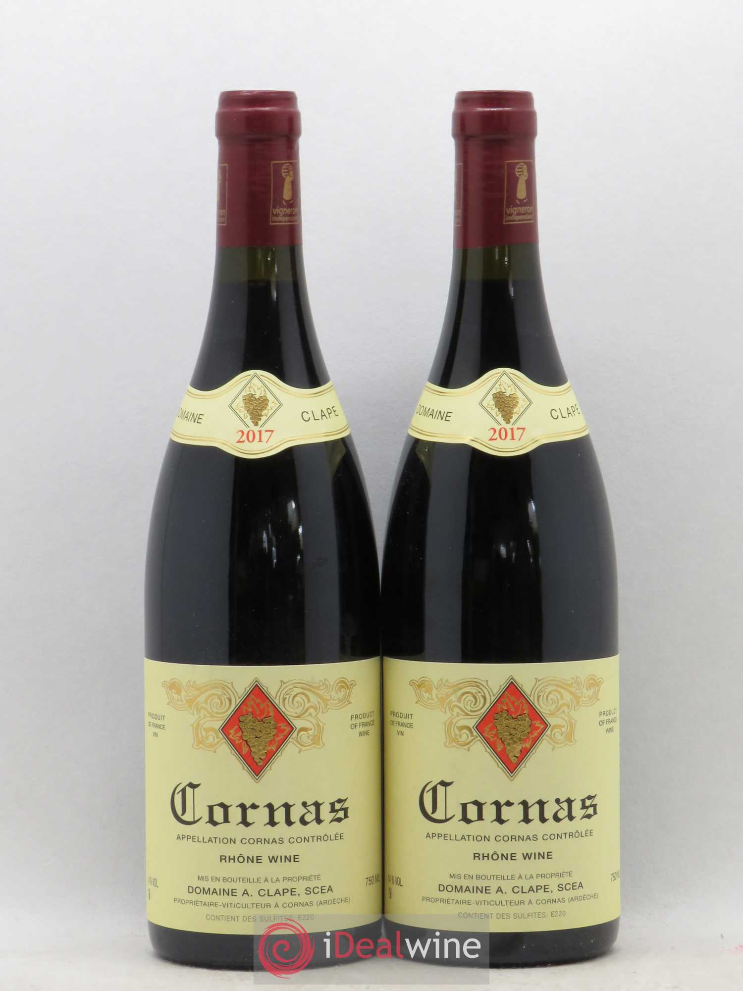 Cornas Auguste Clape 2017 - Lot de 2 bouteilles - 0