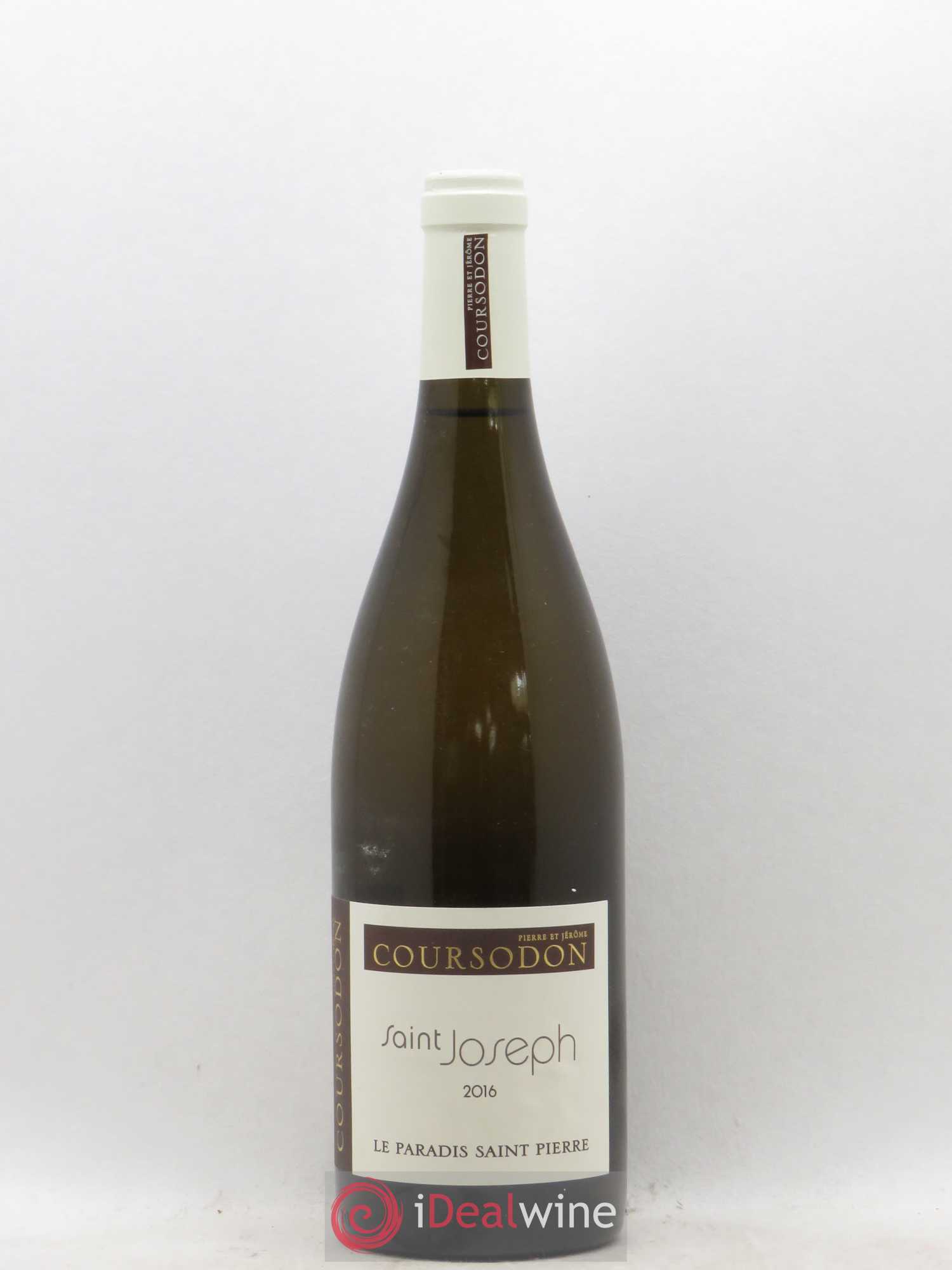 Saint-Joseph Le Paradis Saint-Pierre Pierre et Jérôme Coursodon 2016 - Lot de 1 bouteille - 0