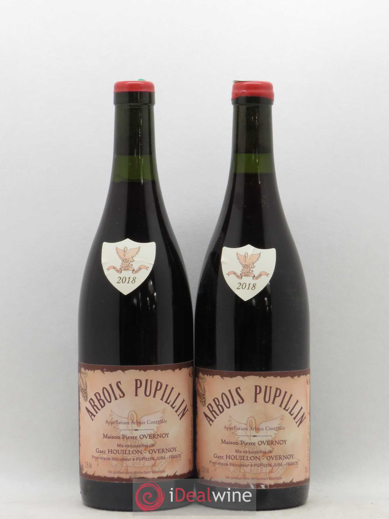 Arbois-Pupillin Poulsard (cire rouge) Overnoy-Houillon (Domaine) 2018 - Lot de 2 bouteilles - 0