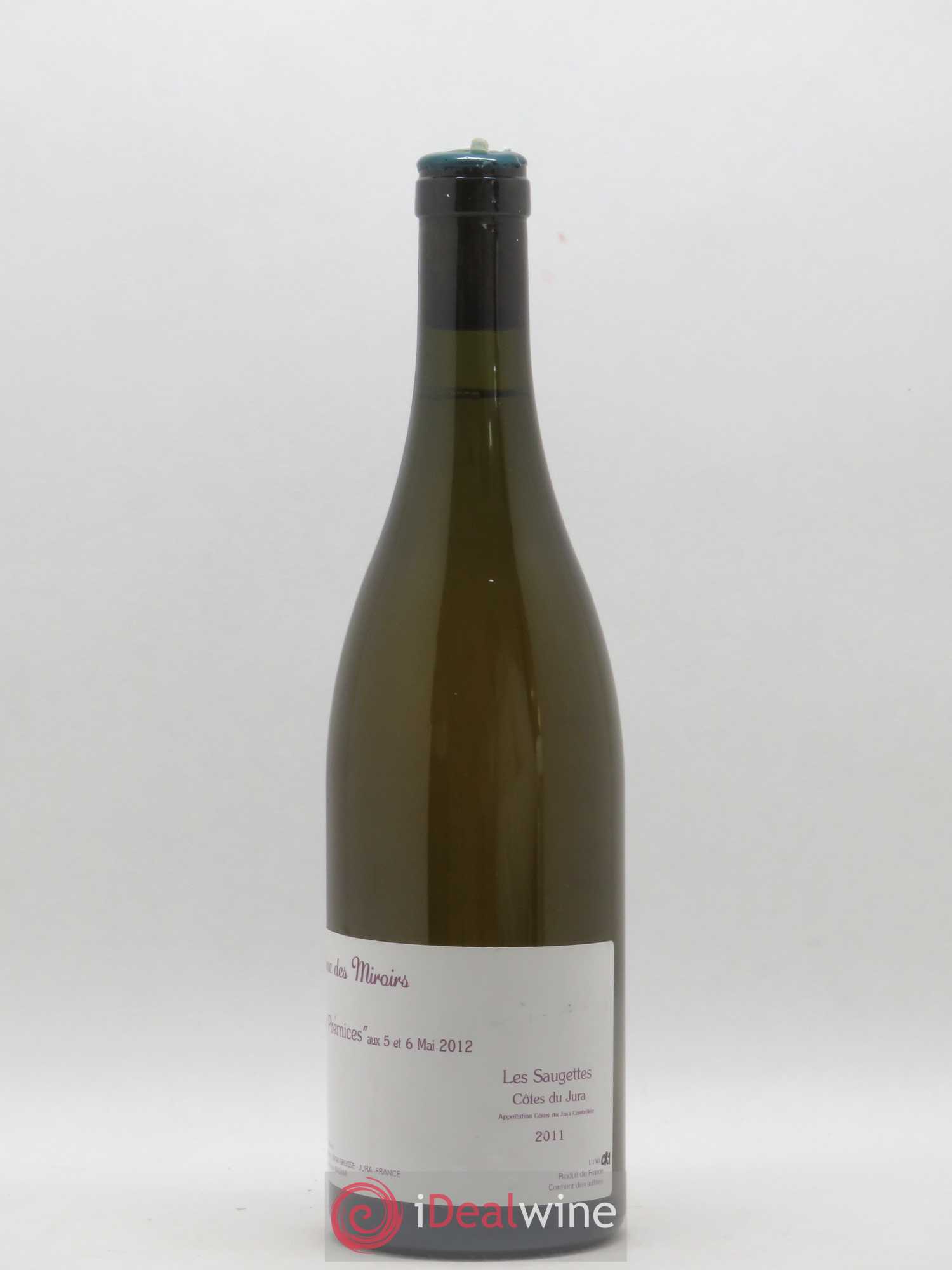 Côtes du Jura Les Saugettes Les Prémices Domaine des Miroirs Kenjiro Kagami 2011 - Posten von 1 Flasche - 1