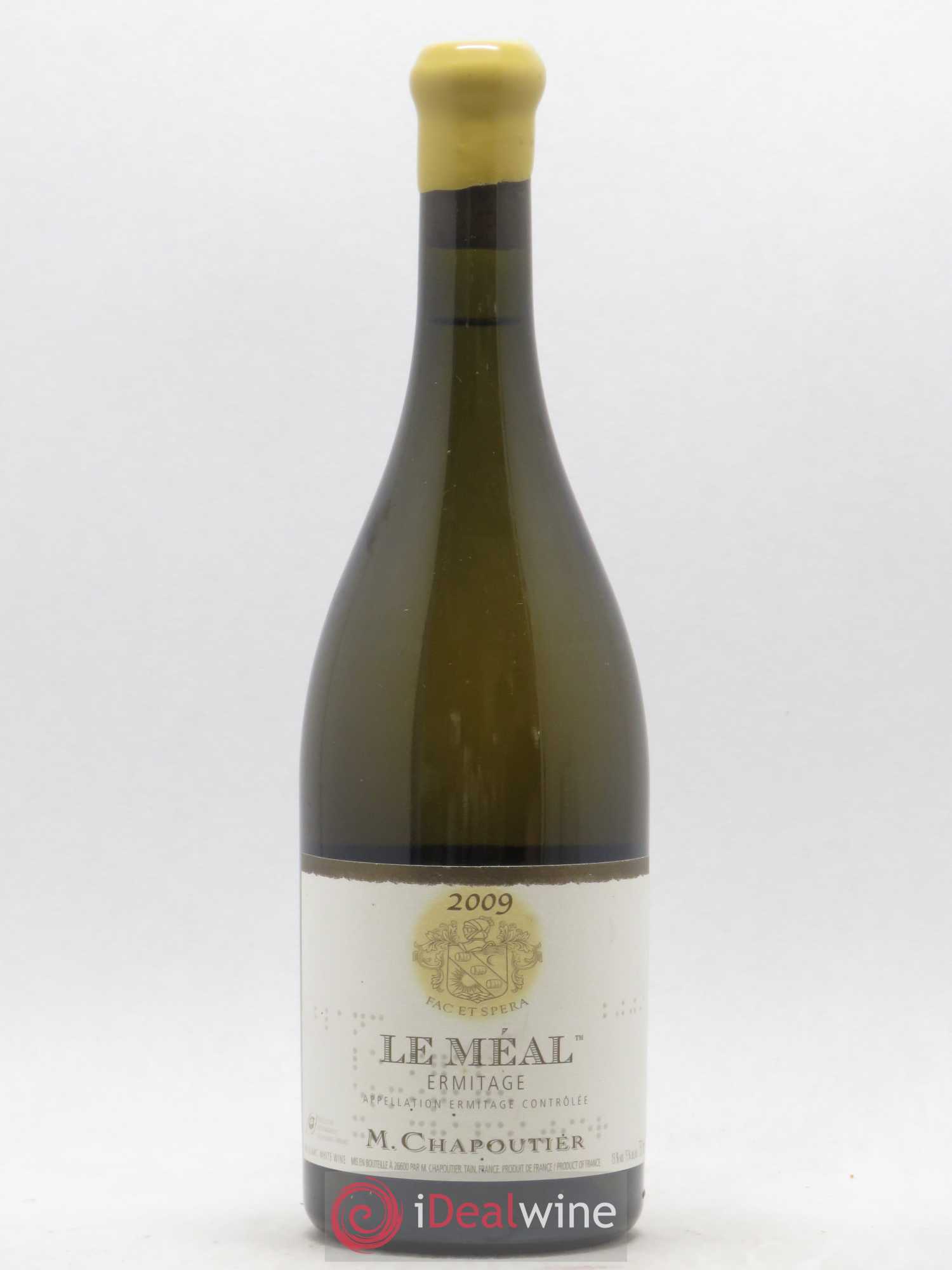 Hermitage Ermitage Le Méal Chapoutier 2009 - Lot de 1 bouteille - 0