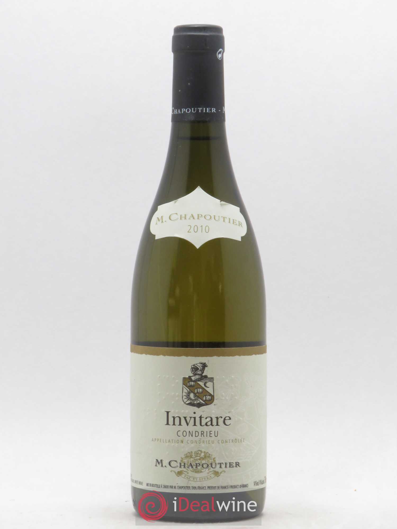 Condrieu Invitare Chapoutier 2010 - Lot de 1 bouteille - 0