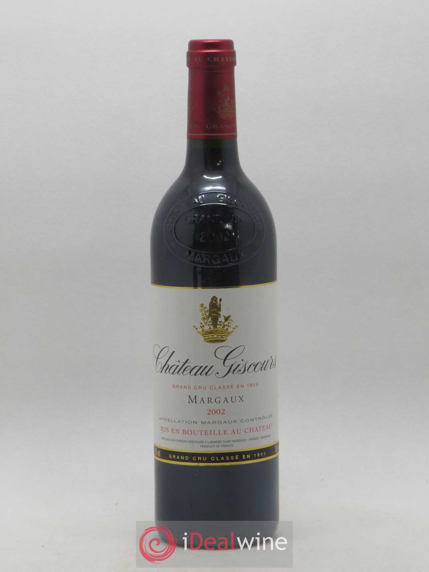 Château Giscours 3ème Grand Cru Classé 2002 - Lot de 1 bouteille - 0