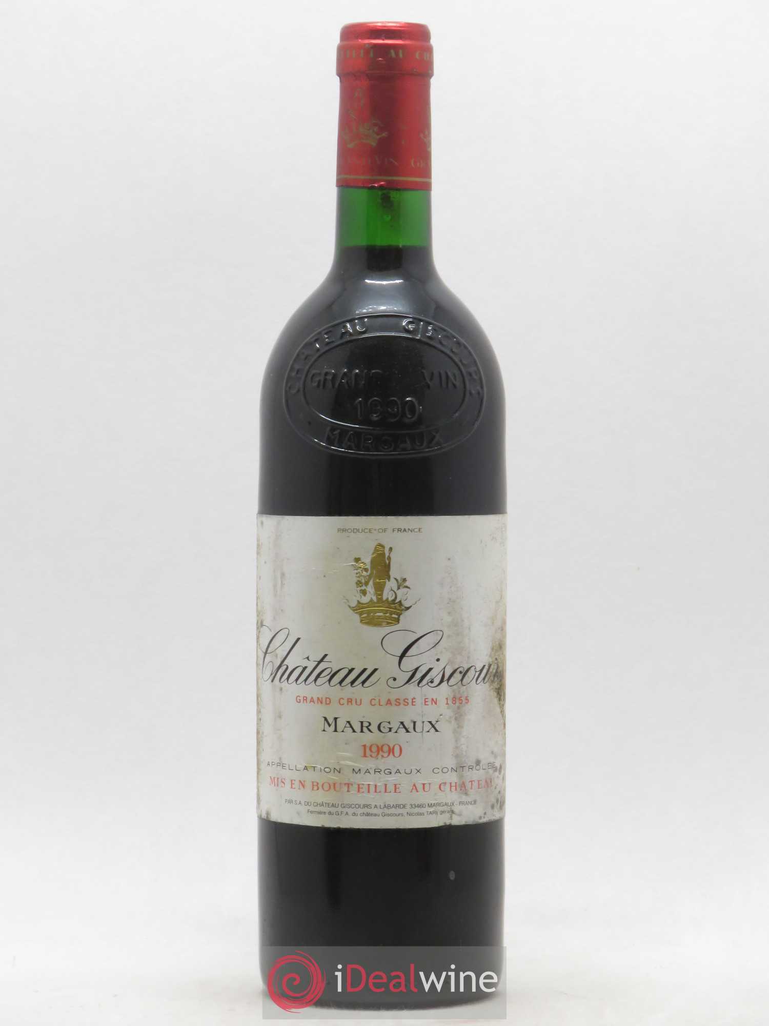 Château Giscours 3ème Grand Cru Classé 1990 - Lot de 1 bouteille - 0