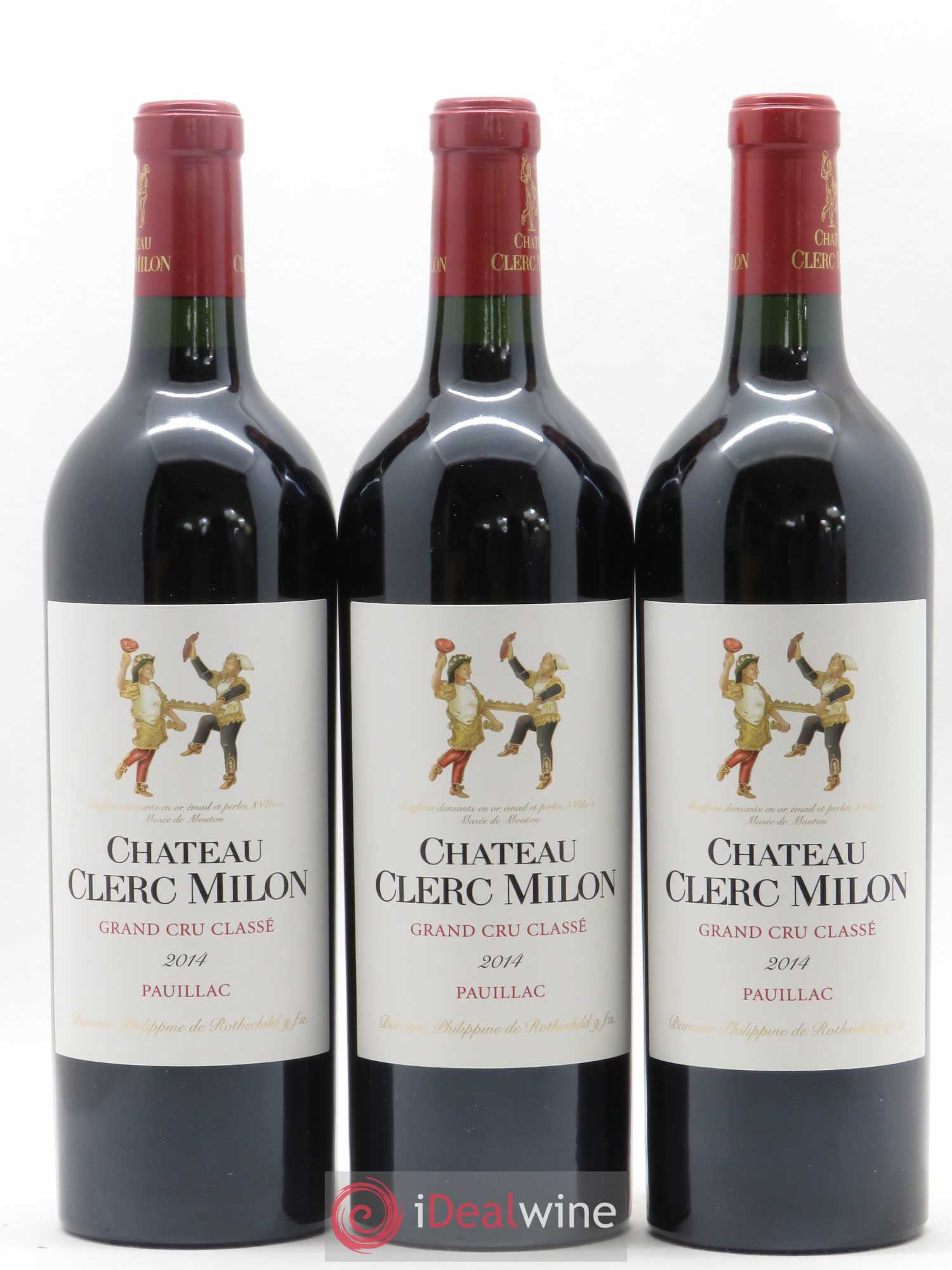 Château Clerc Milon 5ème Grand Cru Classé 2014 - Lot de 6 bouteilles - 2