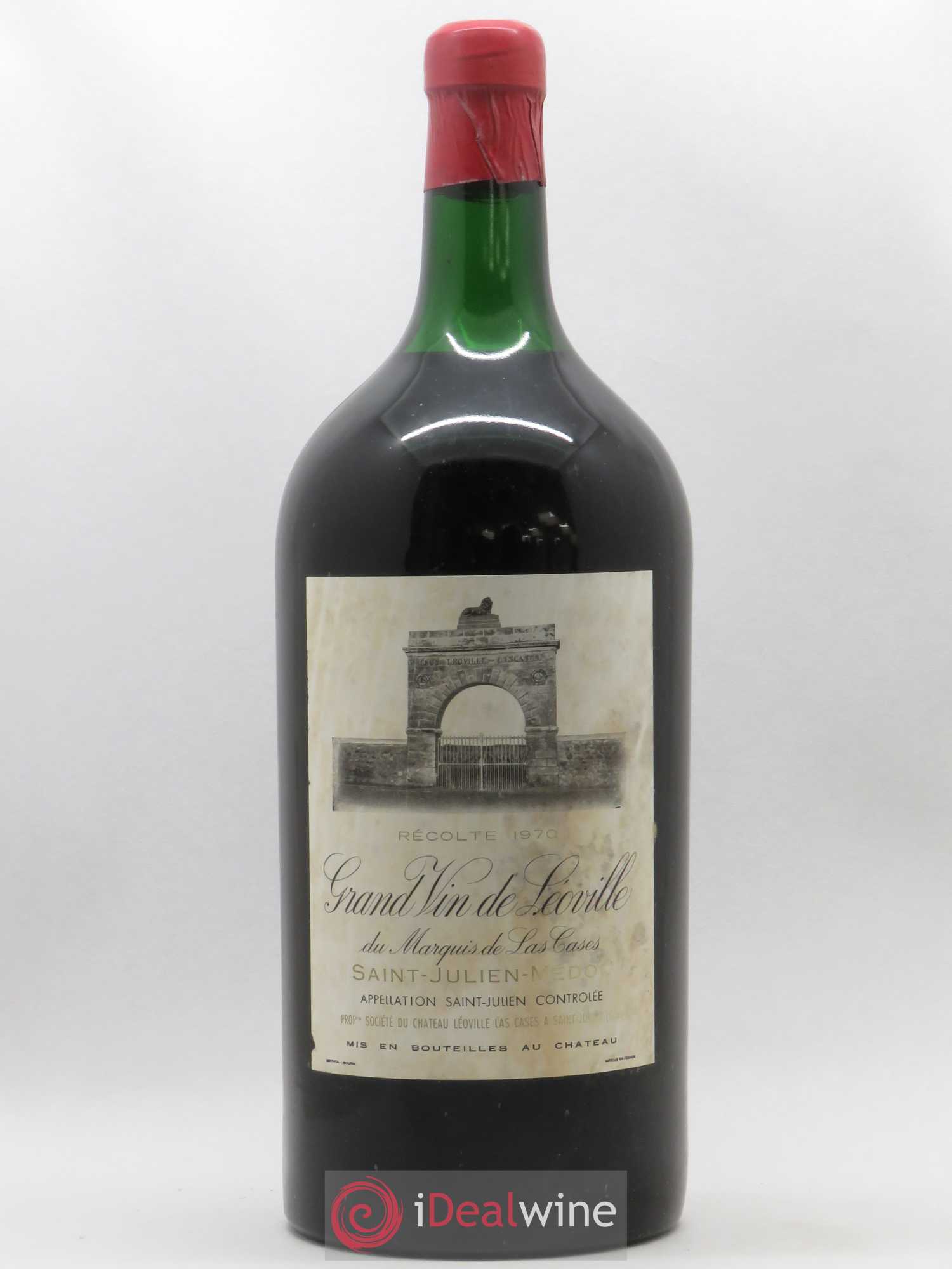 Château Léoville Las Cases 2ème Grand Cru Classé 1970 - Lot de 1 double magnum - 0