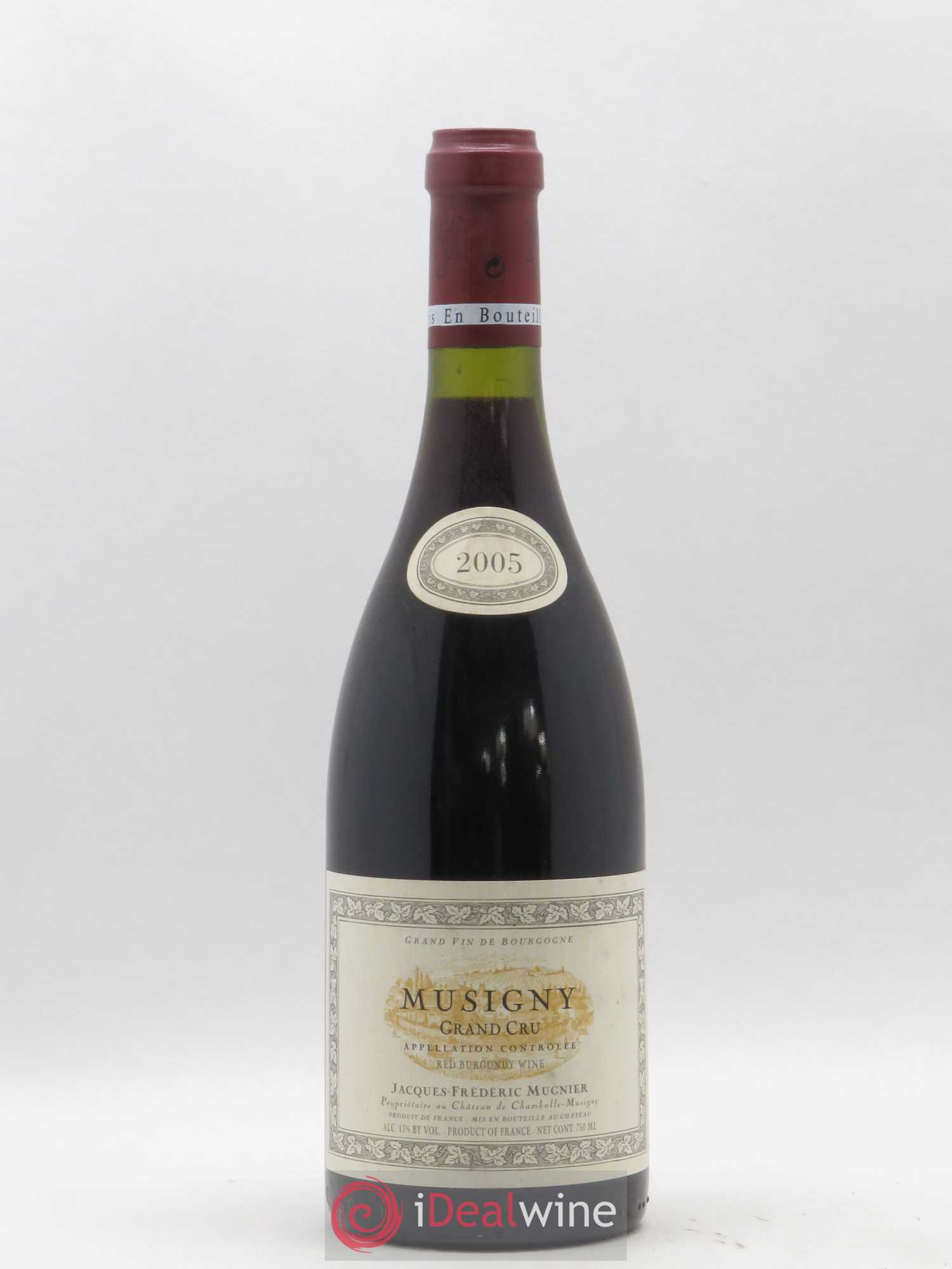 Musigny Grand Cru Jacques-Frédéric Mugnier 2005 - Lot de 1 bouteille - 0