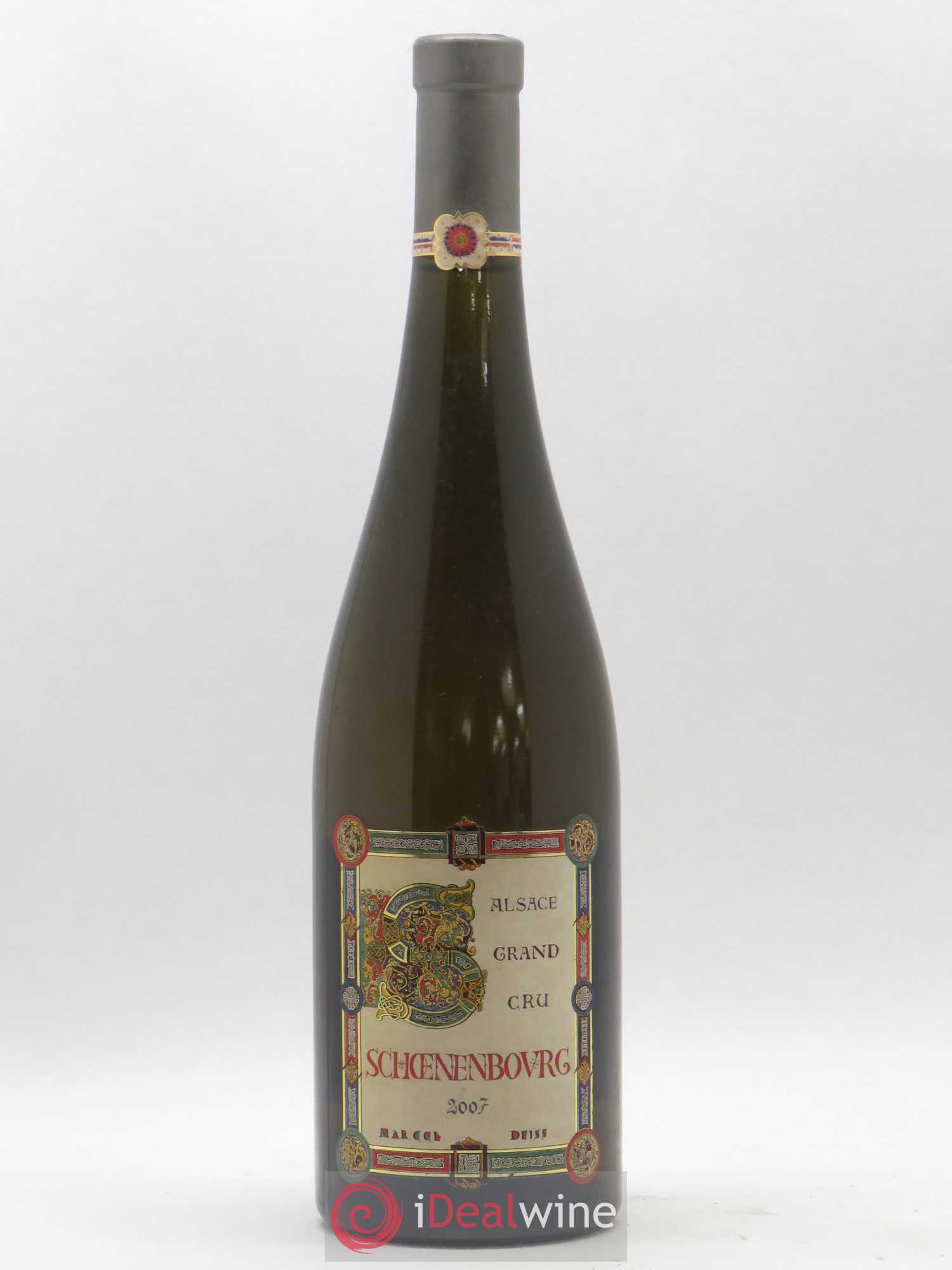 Alsace Grand Cru Schoenenbourg Marcel Deiss (Domaine) 2007 - Lot de 1 bouteille - 0