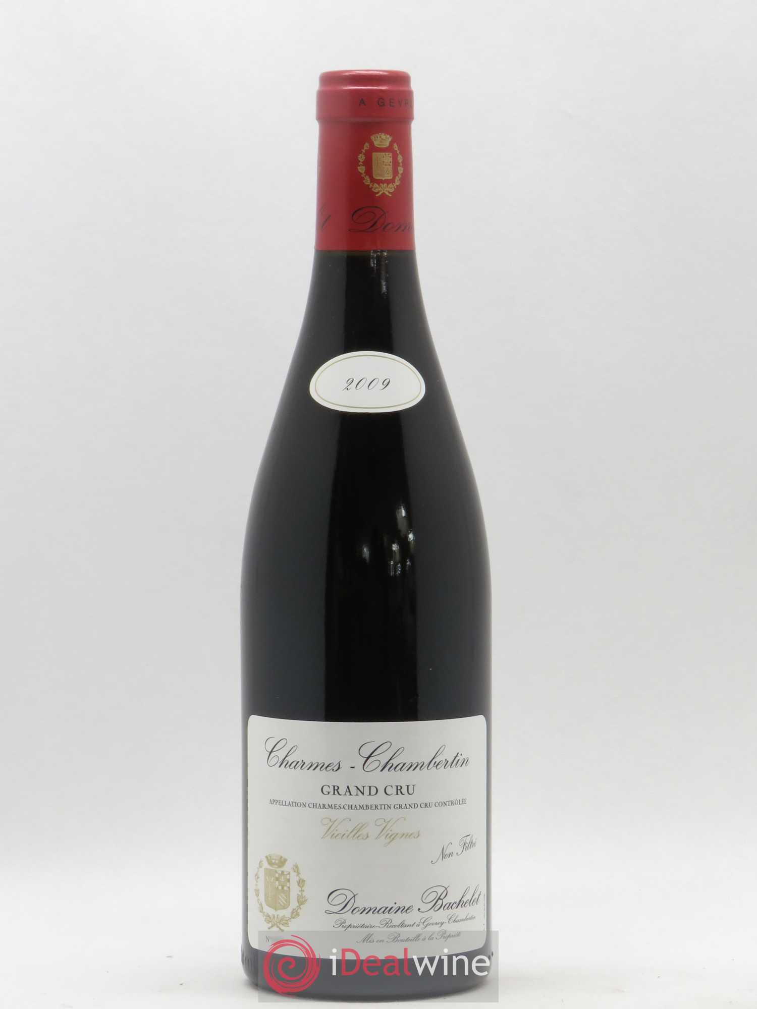 Charmes-Chambertin Grand Cru Vieilles Vignes Denis Bachelet (Domaine) 2009 - Lot de 1 bouteille - 0