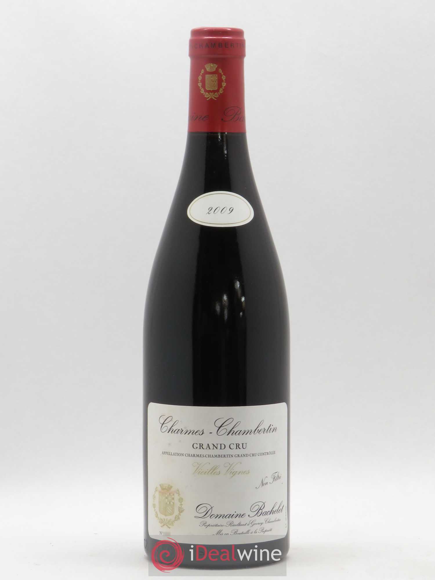 Charmes-Chambertin Grand Cru Vieilles Vignes Denis Bachelet (Domaine) 2009 - Lot de 1 bouteille - 0