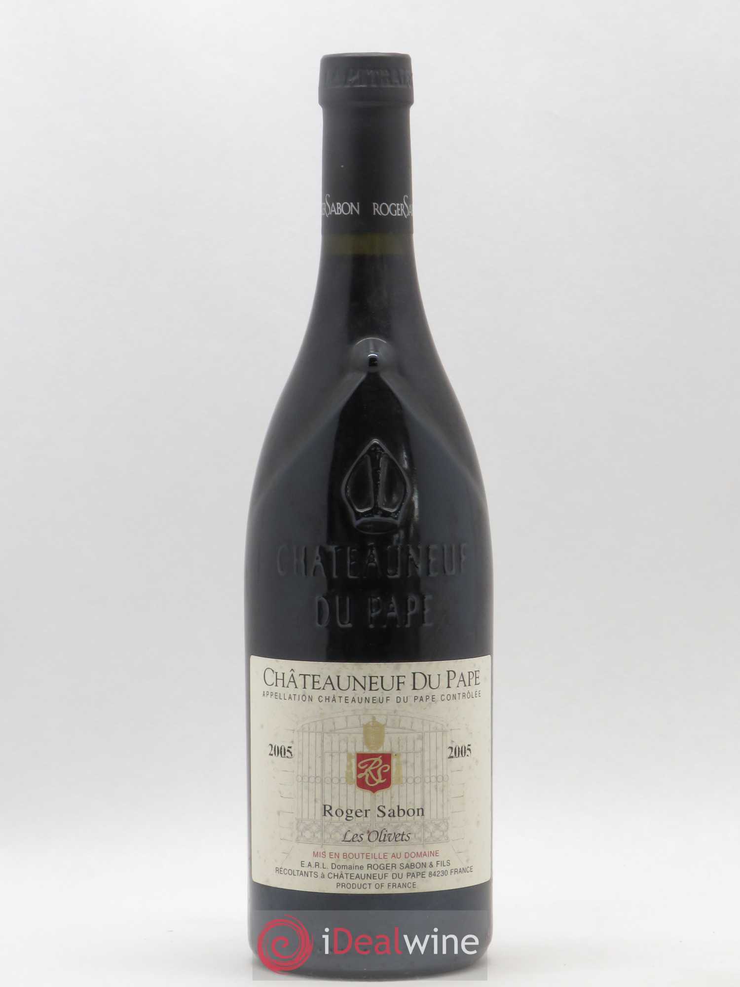 Châteauneuf-du-Pape Cuvée les Olivets 2005 - Posten von 1 Flasche - 0