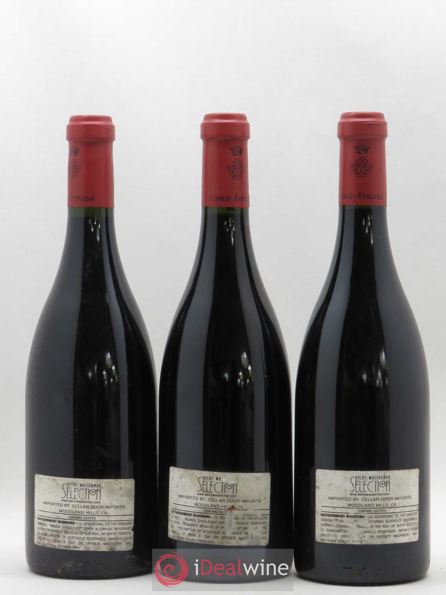 Pommard 1er Cru Clos des Epeneaux Comte Armand 2005 - Lot de 3 bouteilles - 1