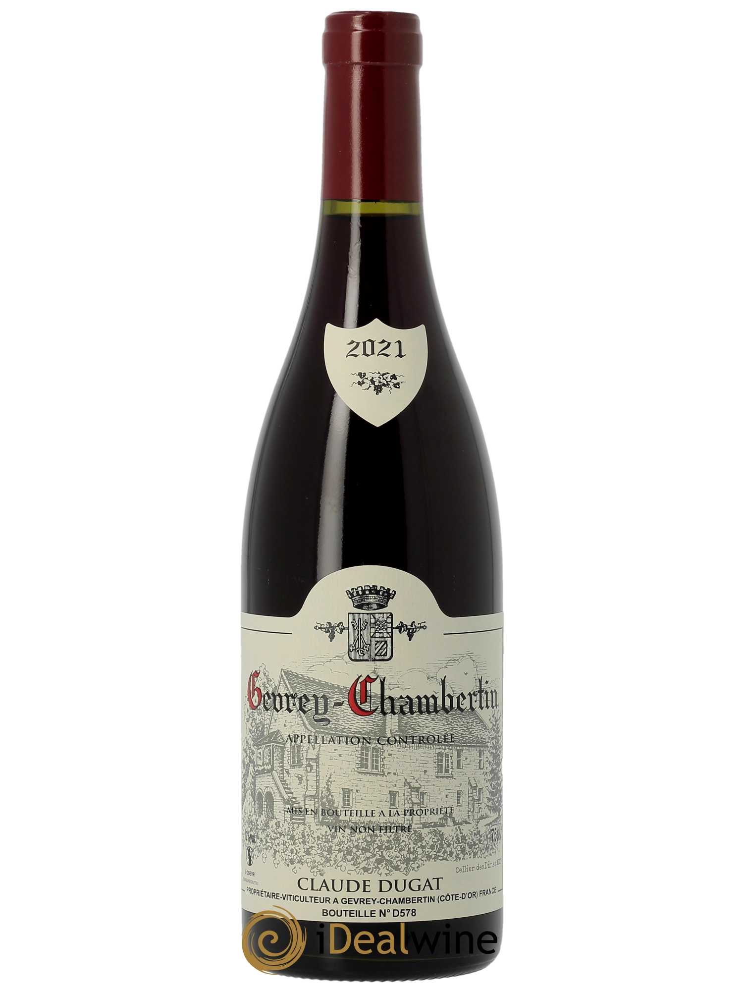 Gevrey-Chambertin Claude Dugat 2021 - Lot de 1 bouteille - 0