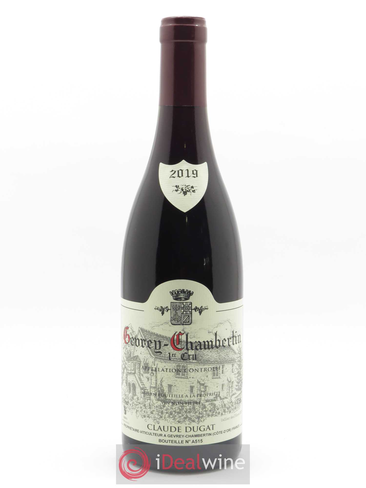 Gevrey-Chambertin 1er Cru Claude Dugat 2019 - Lot de 1 bouteille - 0