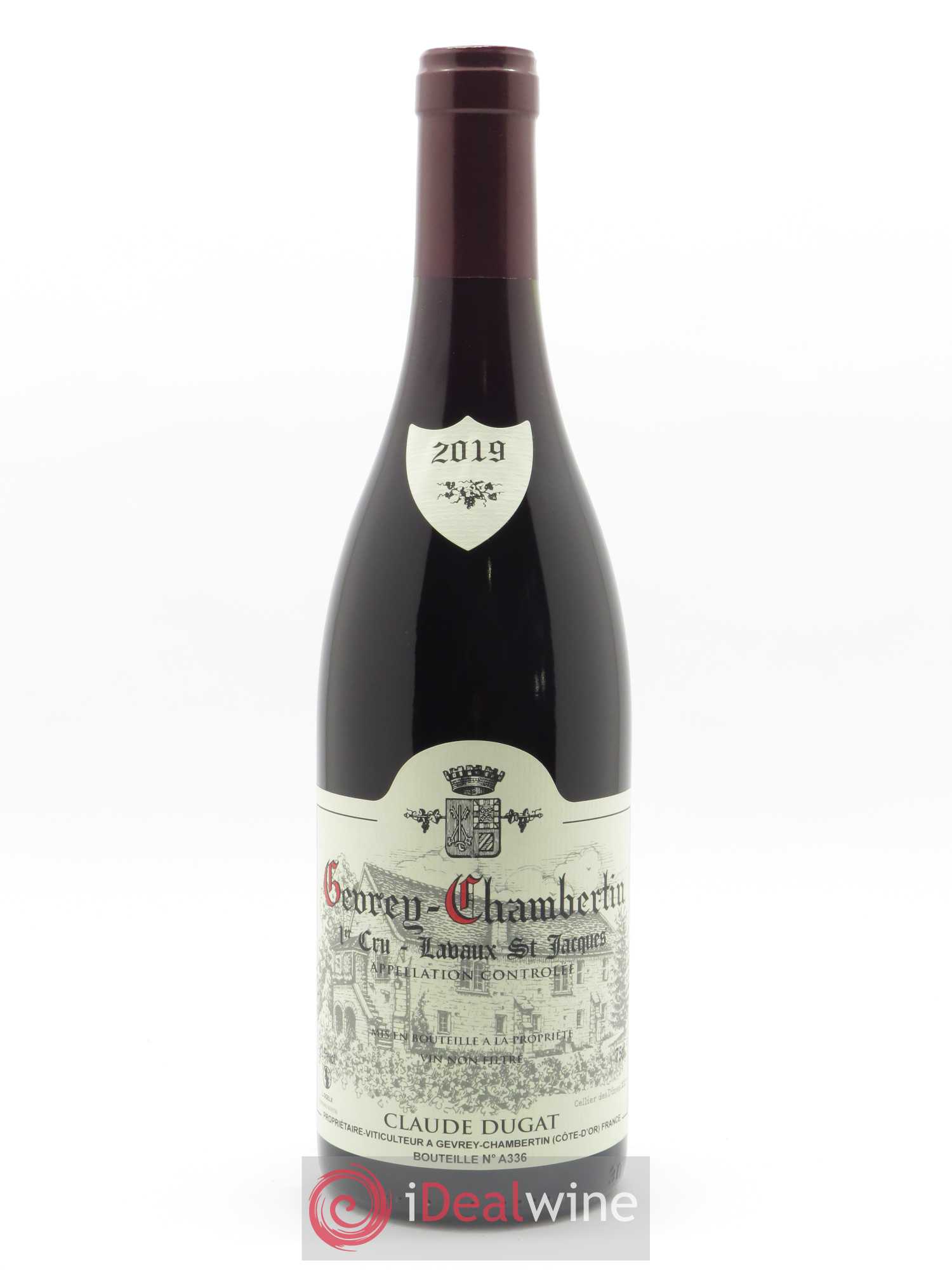 Gevrey-Chambertin 1er Cru Lavaux Saint-Jacques Claude Dugat 2019 - Lot de 1 bouteille - 0
