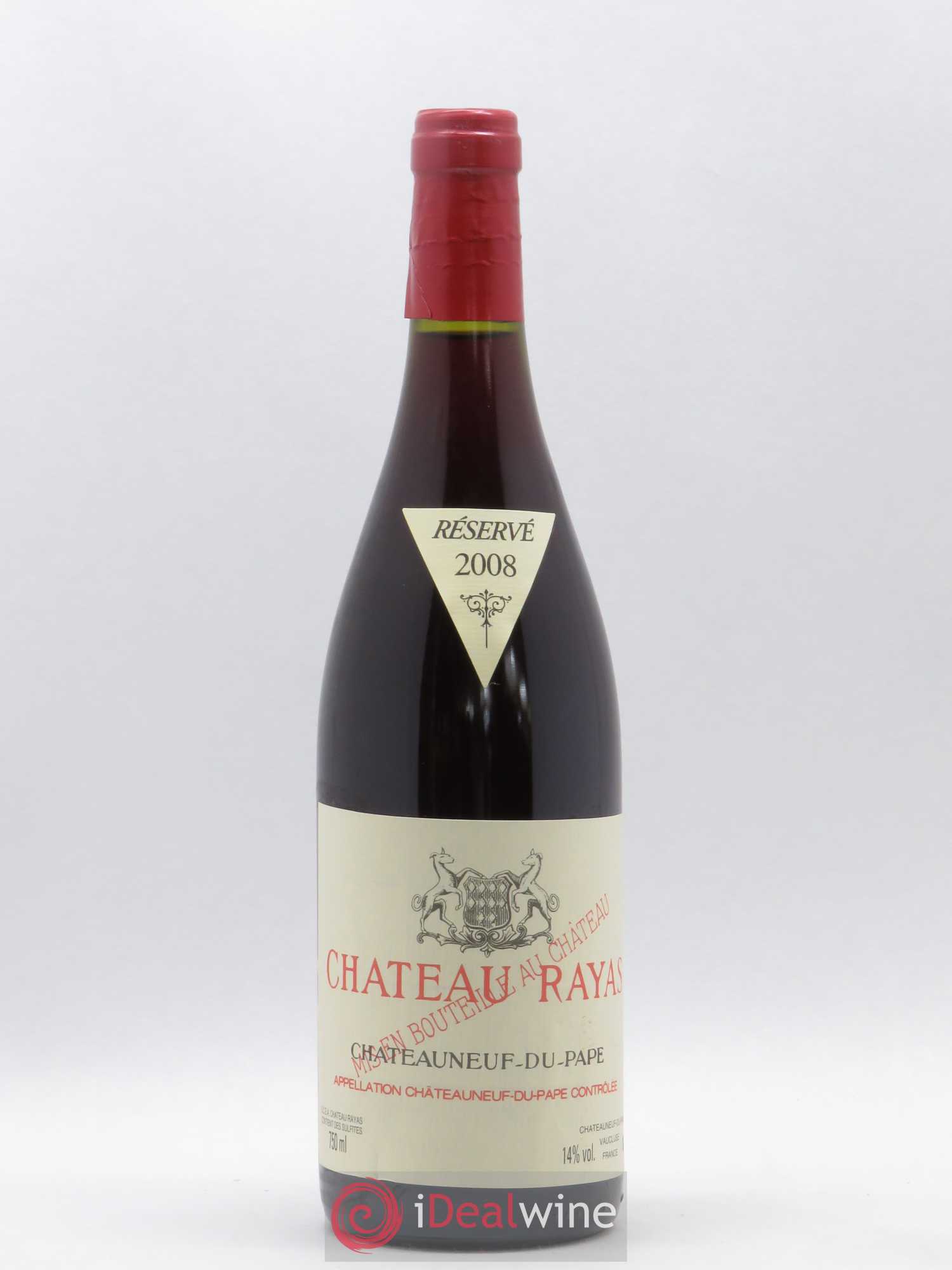 Châteauneuf-du-Pape Château Rayas Emmanuel Reynaud 2008 - Lot de 1 bouteille - 0