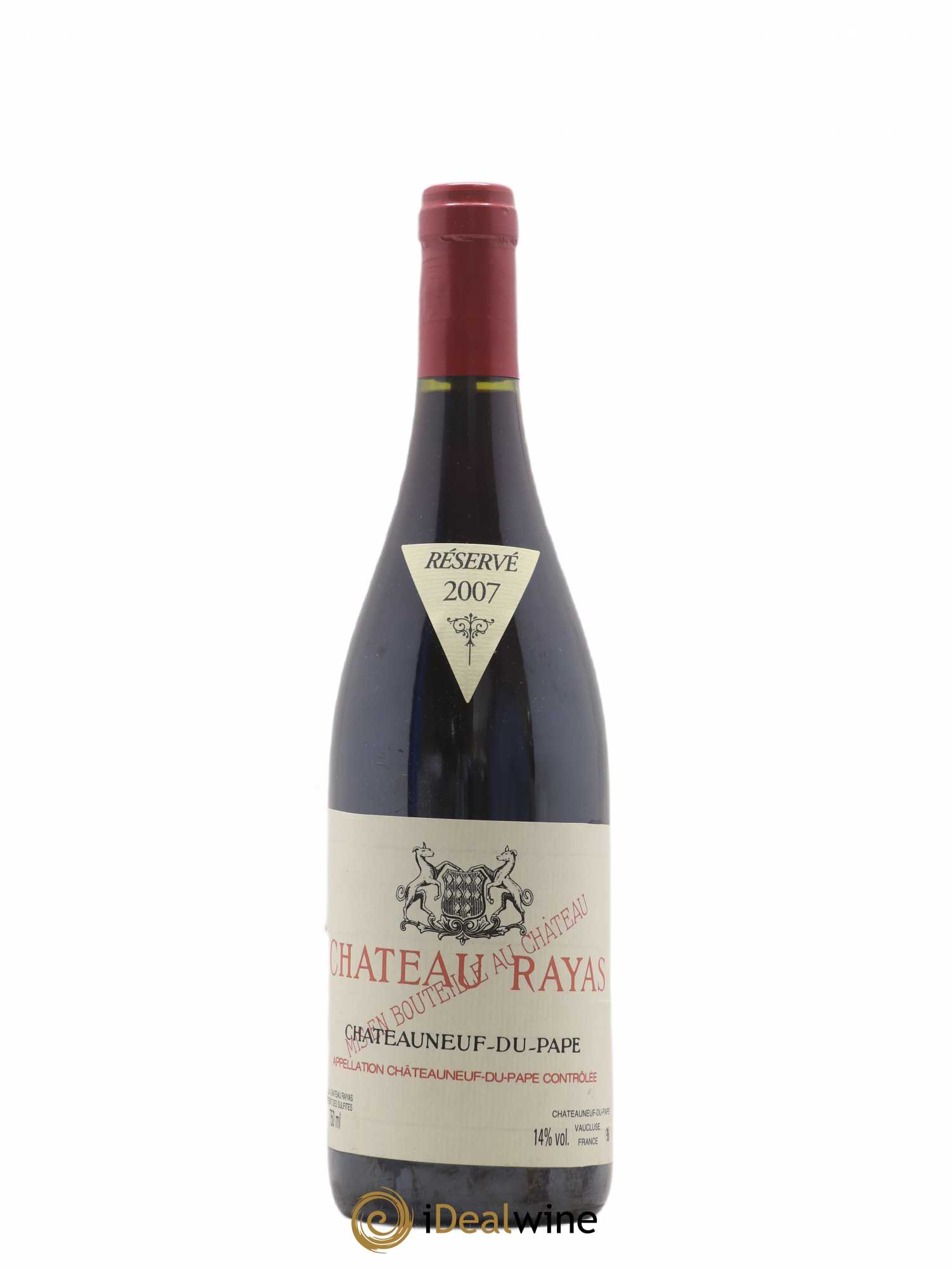 Châteauneuf-du-Pape Château Rayas Emmanuel Reynaud 2007 - Lot de 1 bouteille - 0