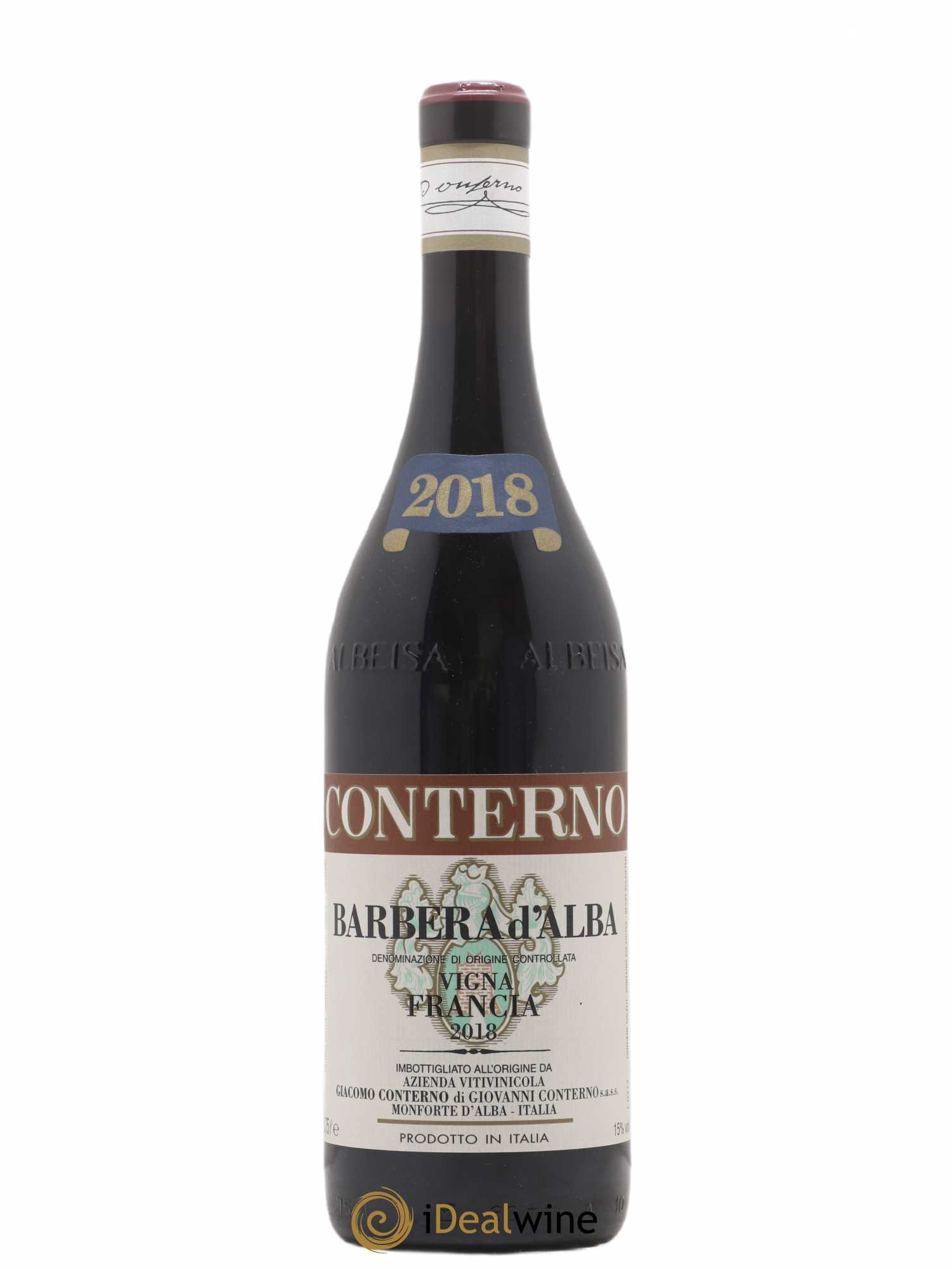 Barbera d'Alba DOC Vigna Francia Giacomo Conterno 2018 - Lot de 1 bouteille - 0