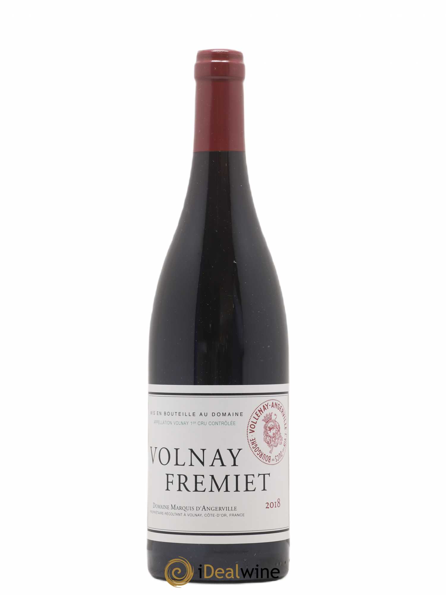 Volnay 1er Cru Frémiet Marquis d'Angerville (Domaine) 2018 - Lot de 1 bouteille - 0