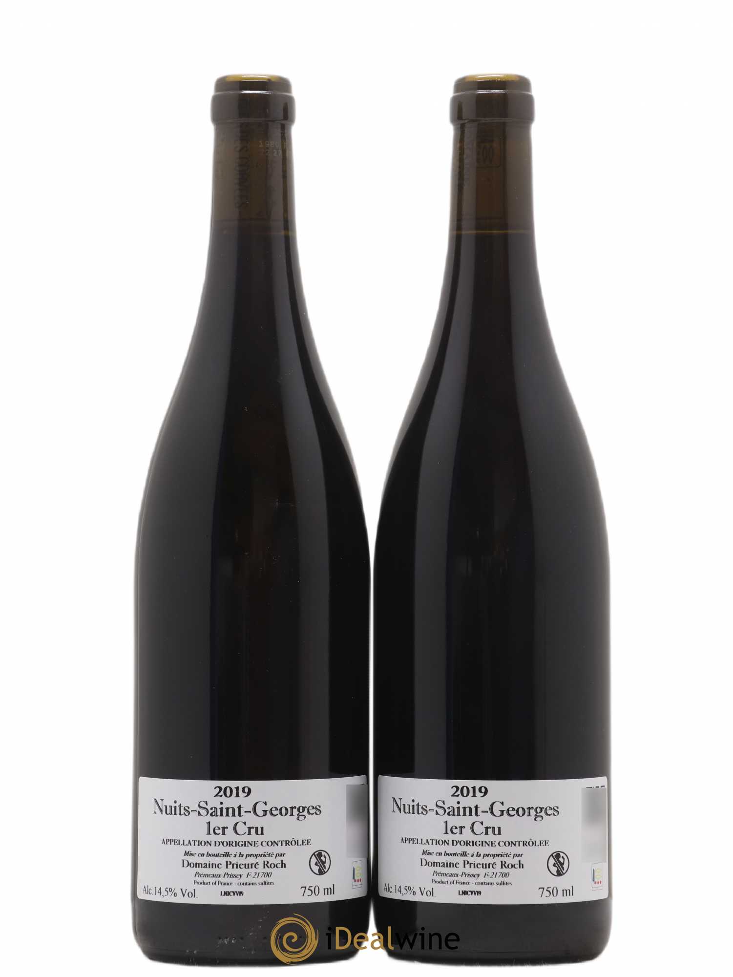 Nuits-Saint-Georges 1er Cru Vieilles Vignes Prieuré Roch 2019 - Lot de 2 bouteilles - 1