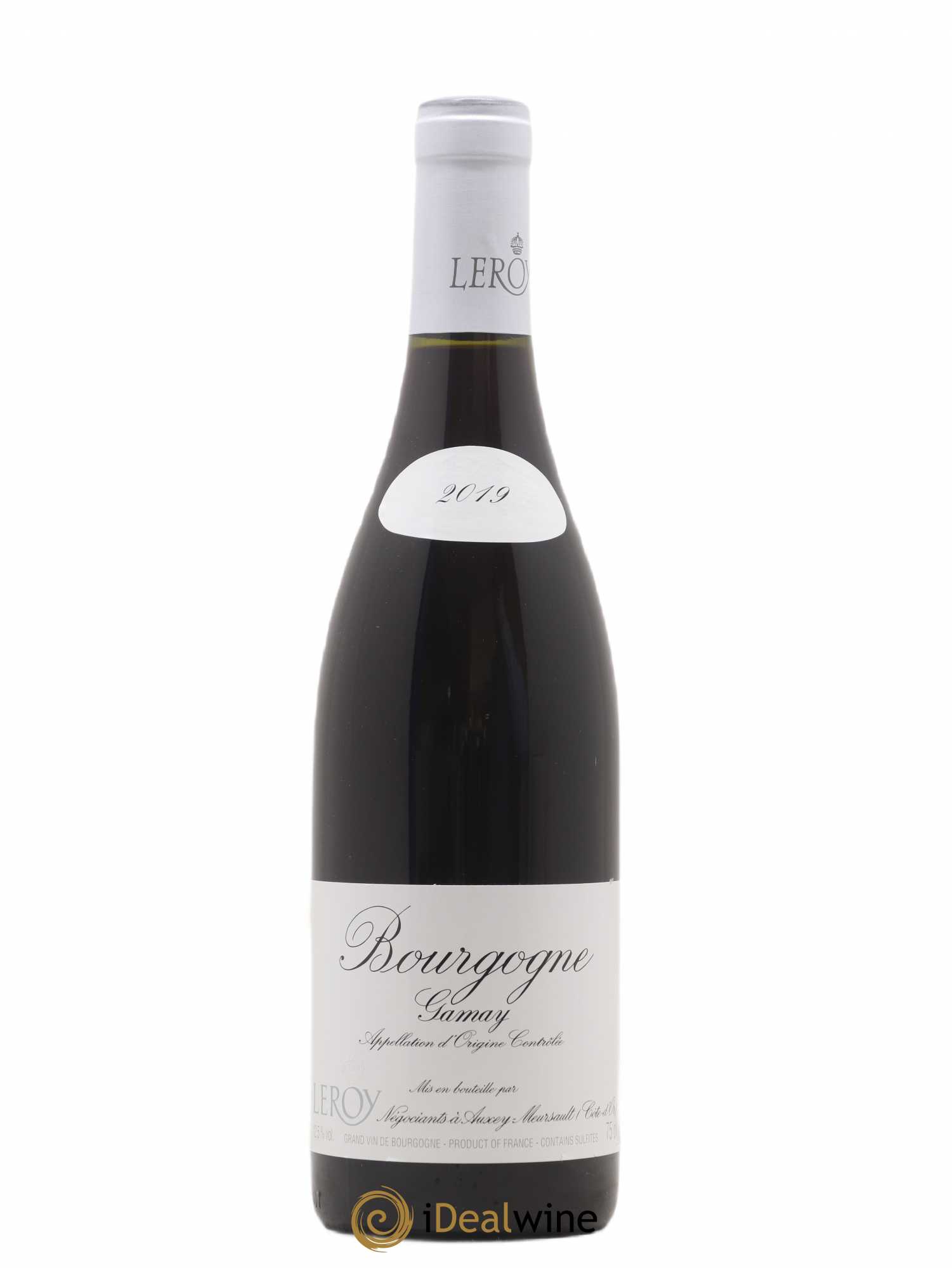 Bourgogne Gamay Leroy SA 2019 - Lot de 1 bouteille - 0