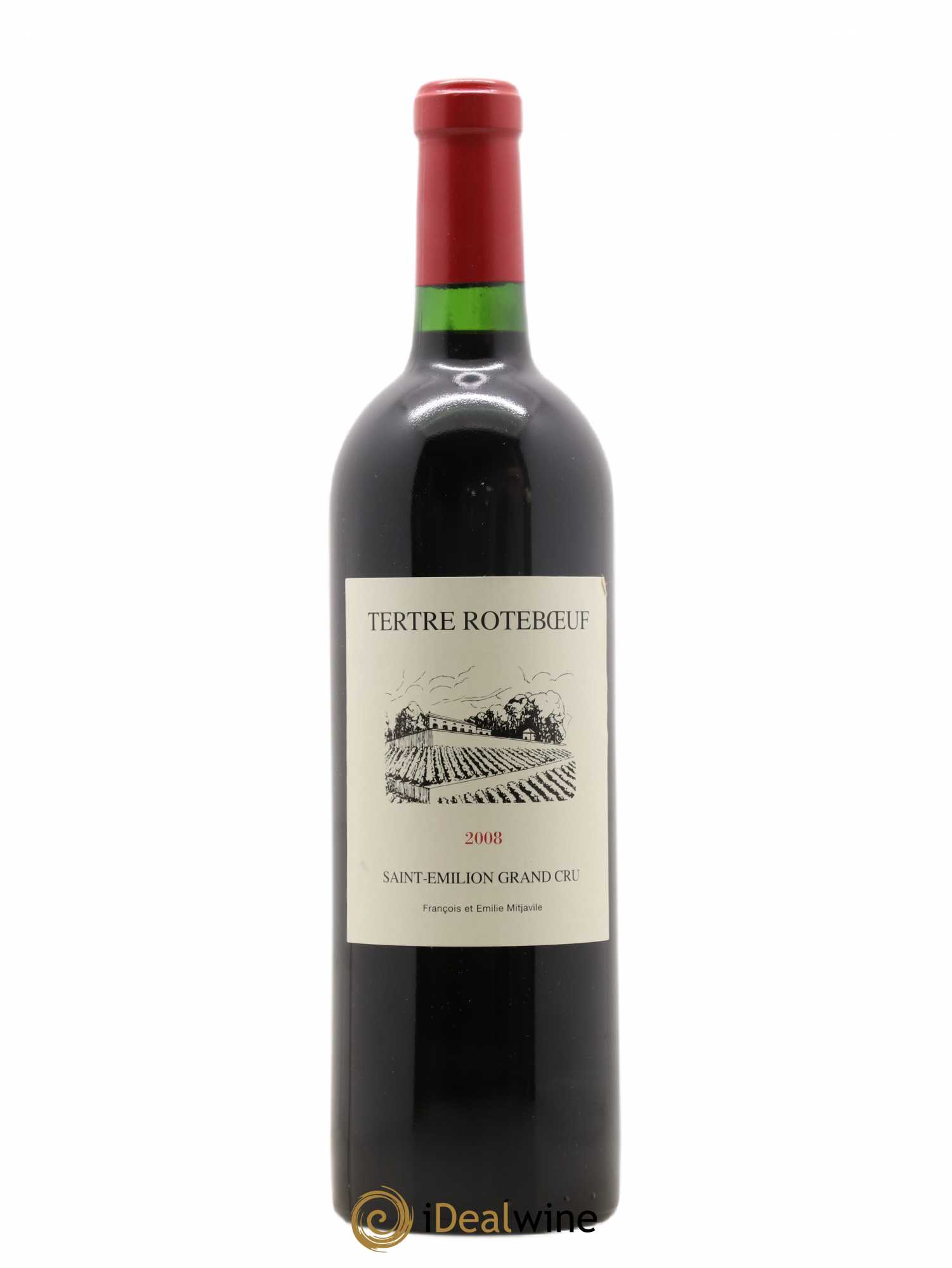 Château Tertre Roteboeuf 2008 - Lot de 1 bouteille - 0