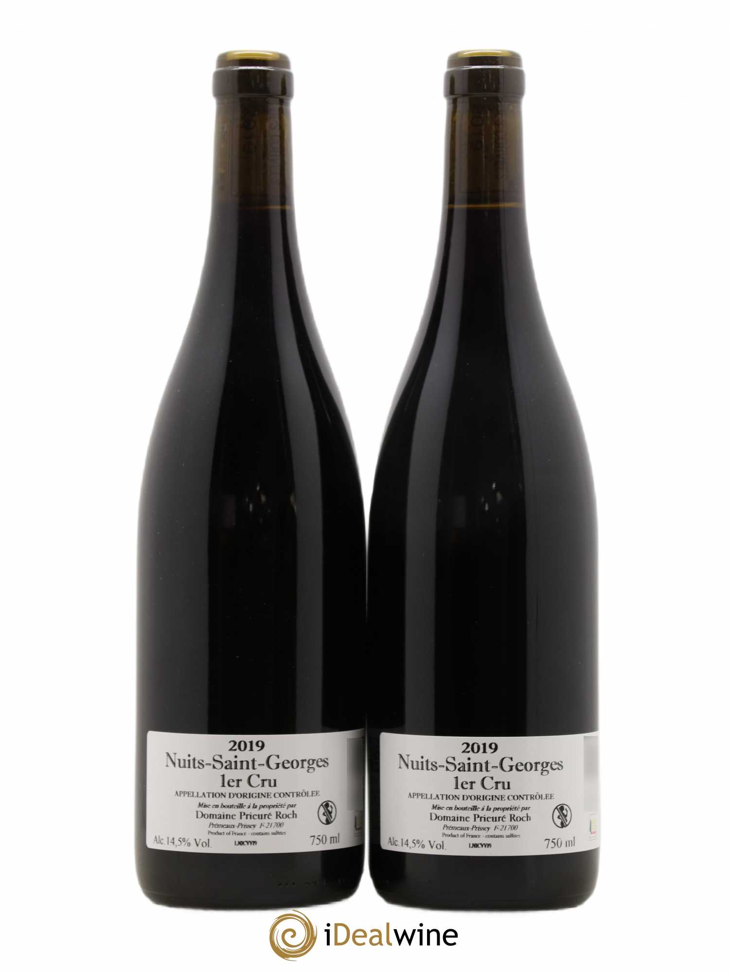 Nuits-Saint-Georges 1er Cru Vieilles Vignes Prieuré Roch Vieilles Vignes  2019 - Lot de 2 bouteilles - 1