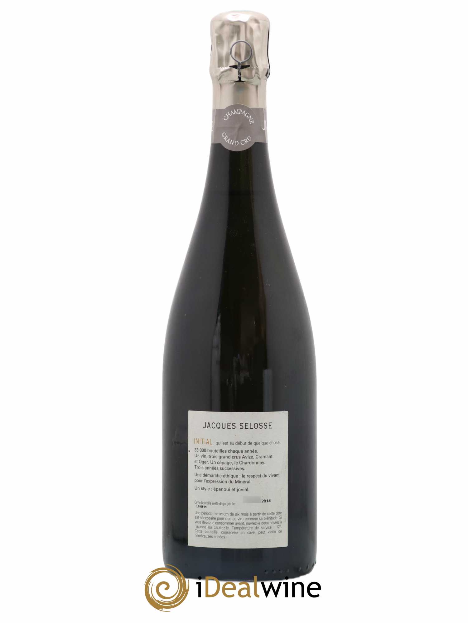 Initial Brut Jacques Selosse - Lot de 1 bouteille - 1