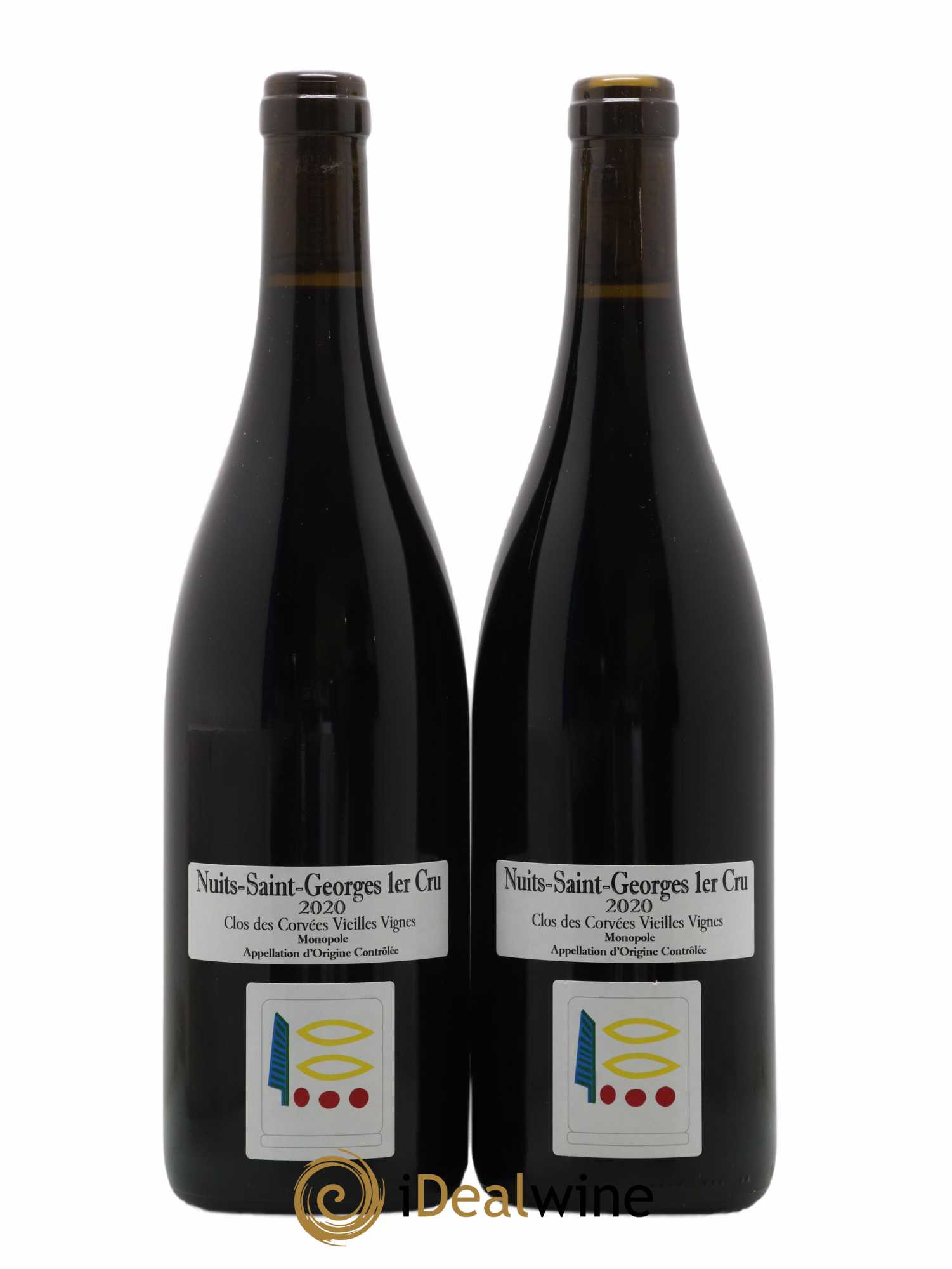 Nuits-Saint-Georges 1er Cru Clos des Corvées Vieilles Vignes Prieuré Roch 2020 - Posten von 2 Flaschen - 0