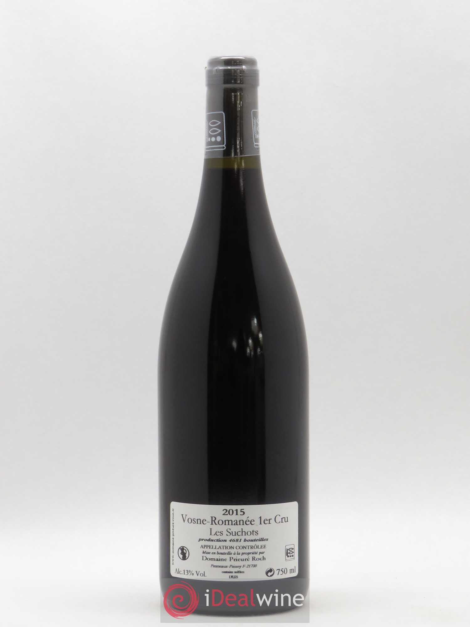 Vosne-Romanée 1er Cru Les Suchots Prieuré Roch 2015 - Lot de 1 bouteille - 1