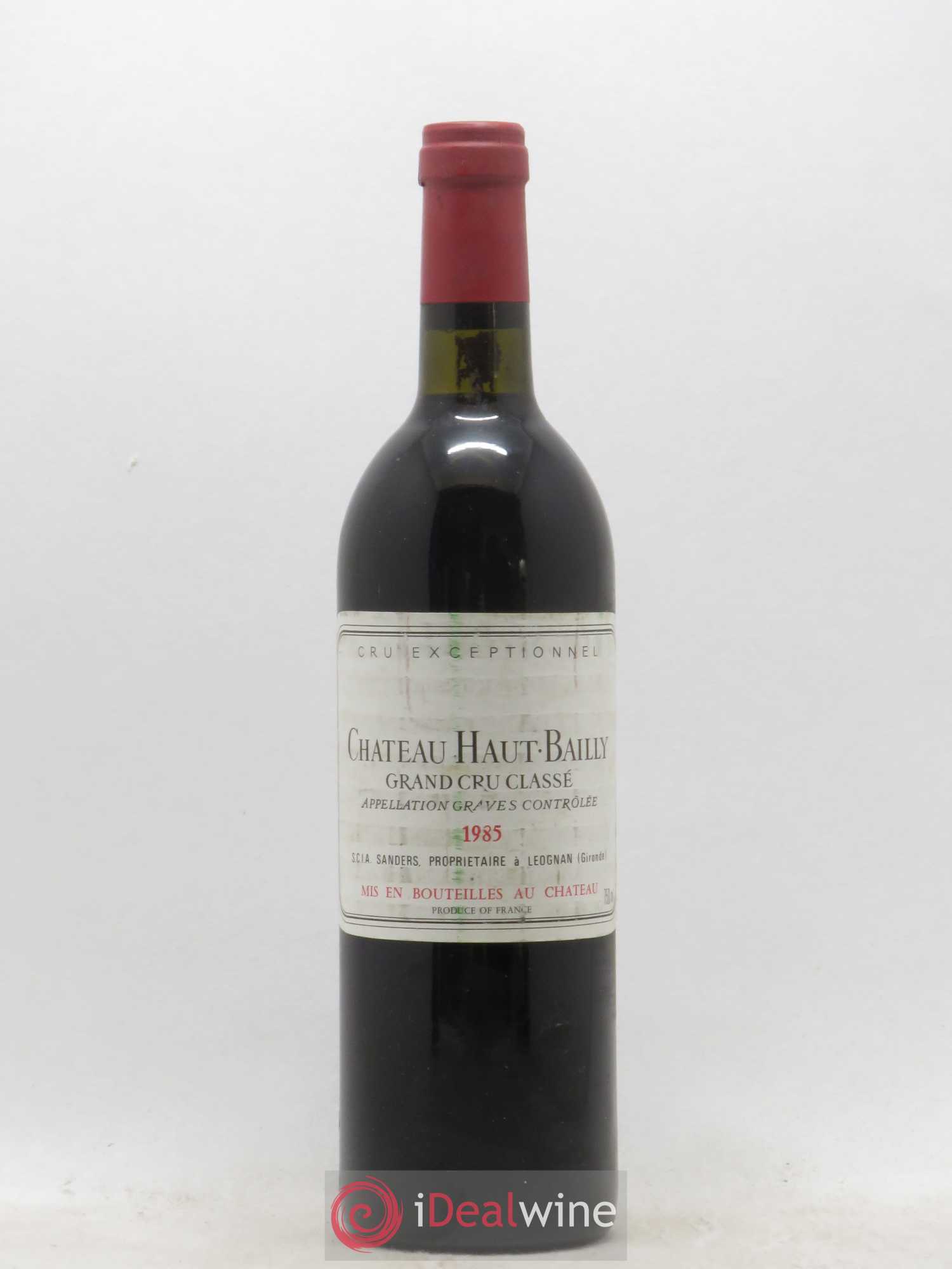 Château Haut-Bailly Cru Classé de Graves 1985 - Lot de 1 bouteille - 0