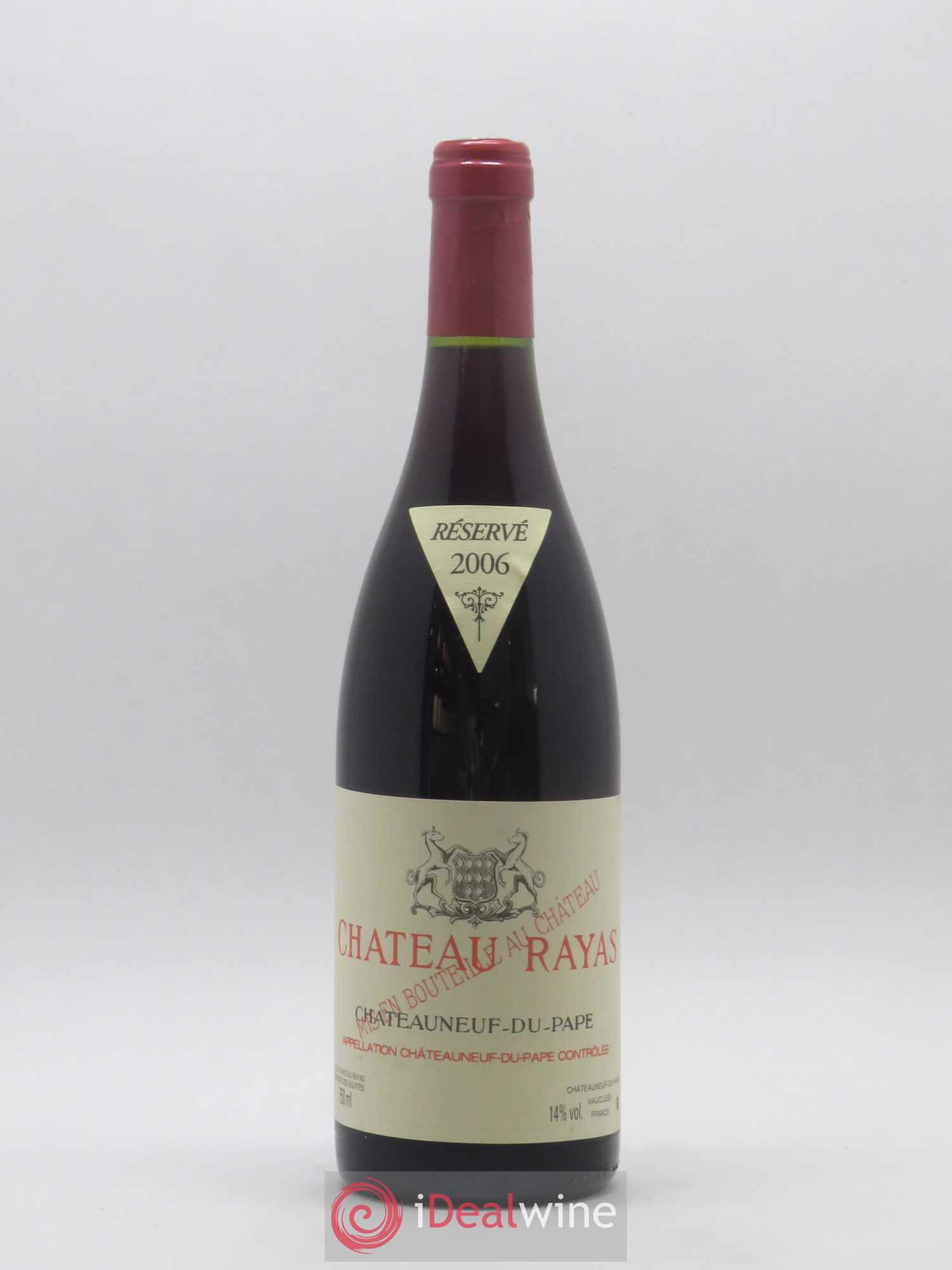 Châteauneuf-du-Pape Château Rayas Emmanuel Reynaud 2006 - Lot de 1 bouteille - 0
