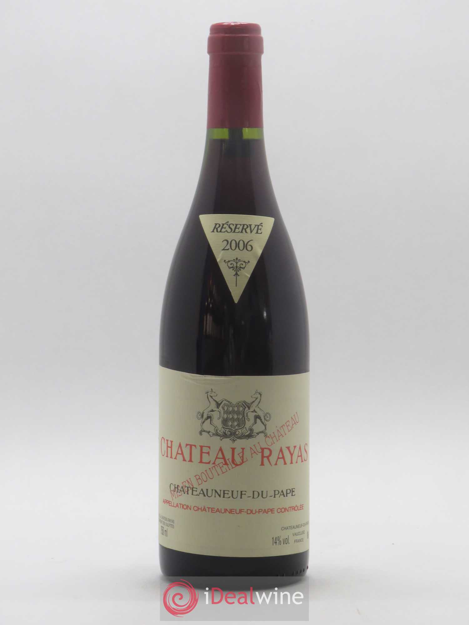 Châteauneuf-du-Pape Château Rayas Emmanuel Reynaud 2006 - Lot de 1 bouteille - 0
