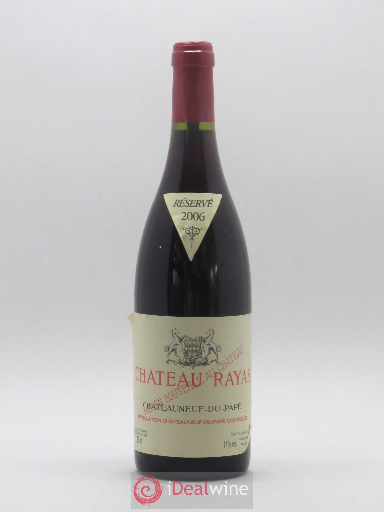 Châteauneuf-du-Pape Château Rayas Emmanuel Reynaud 2006 - Lot de 1 bouteille - 0