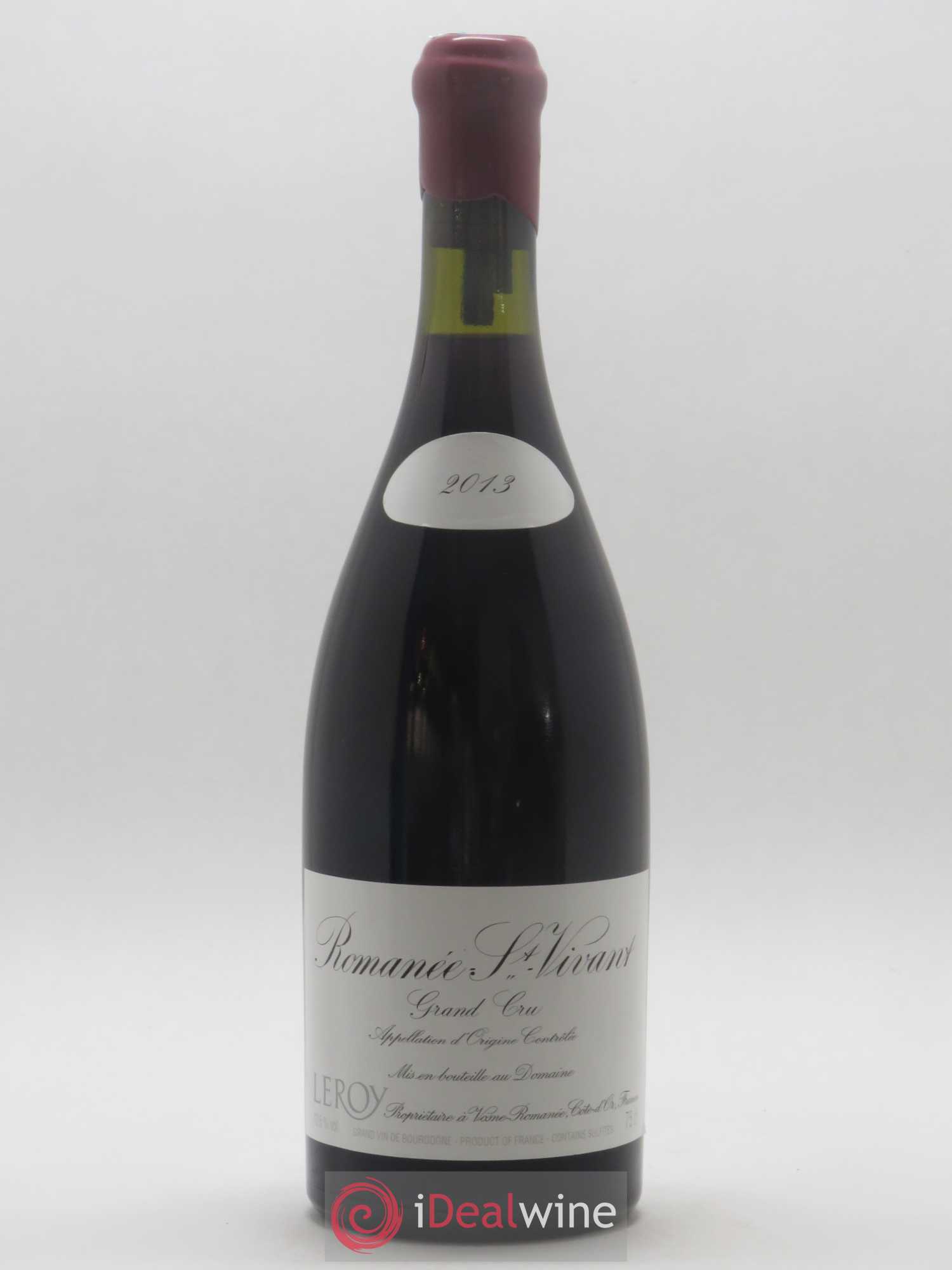Romanée-Saint-Vivant Grand Cru Leroy (Domaine) 2013 - Lot de 1 bouteille - 0