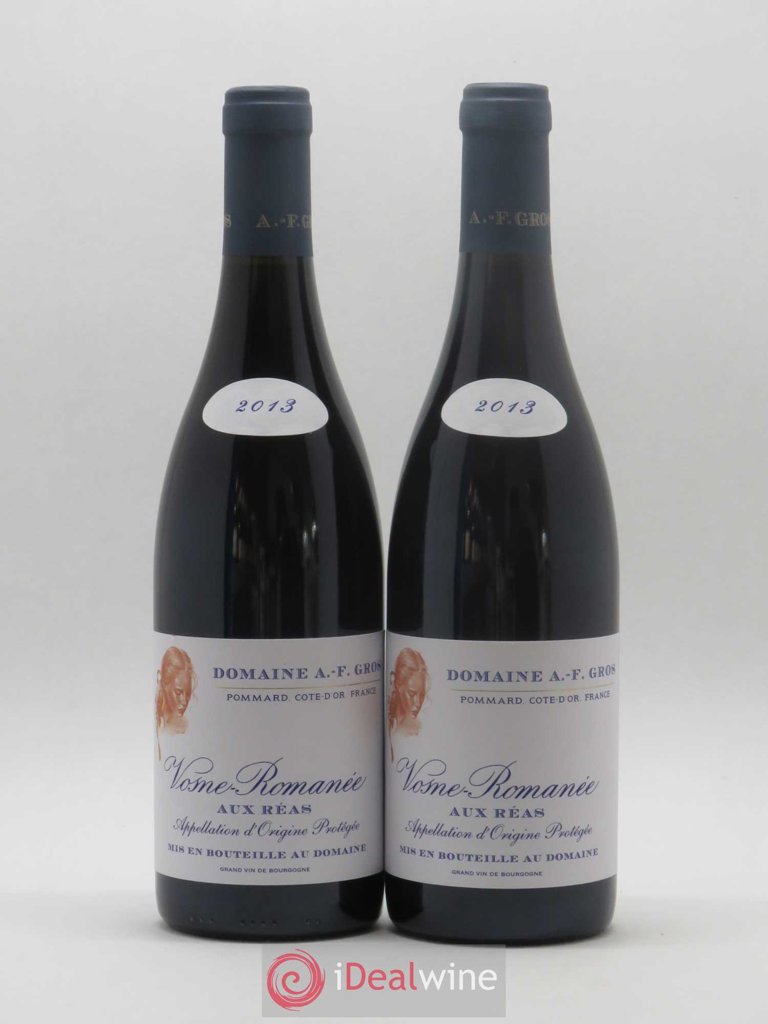 Vosne-Romanée Aux Reas A.-F. Gros 2013 - Lot de 2 bouteilles - 0