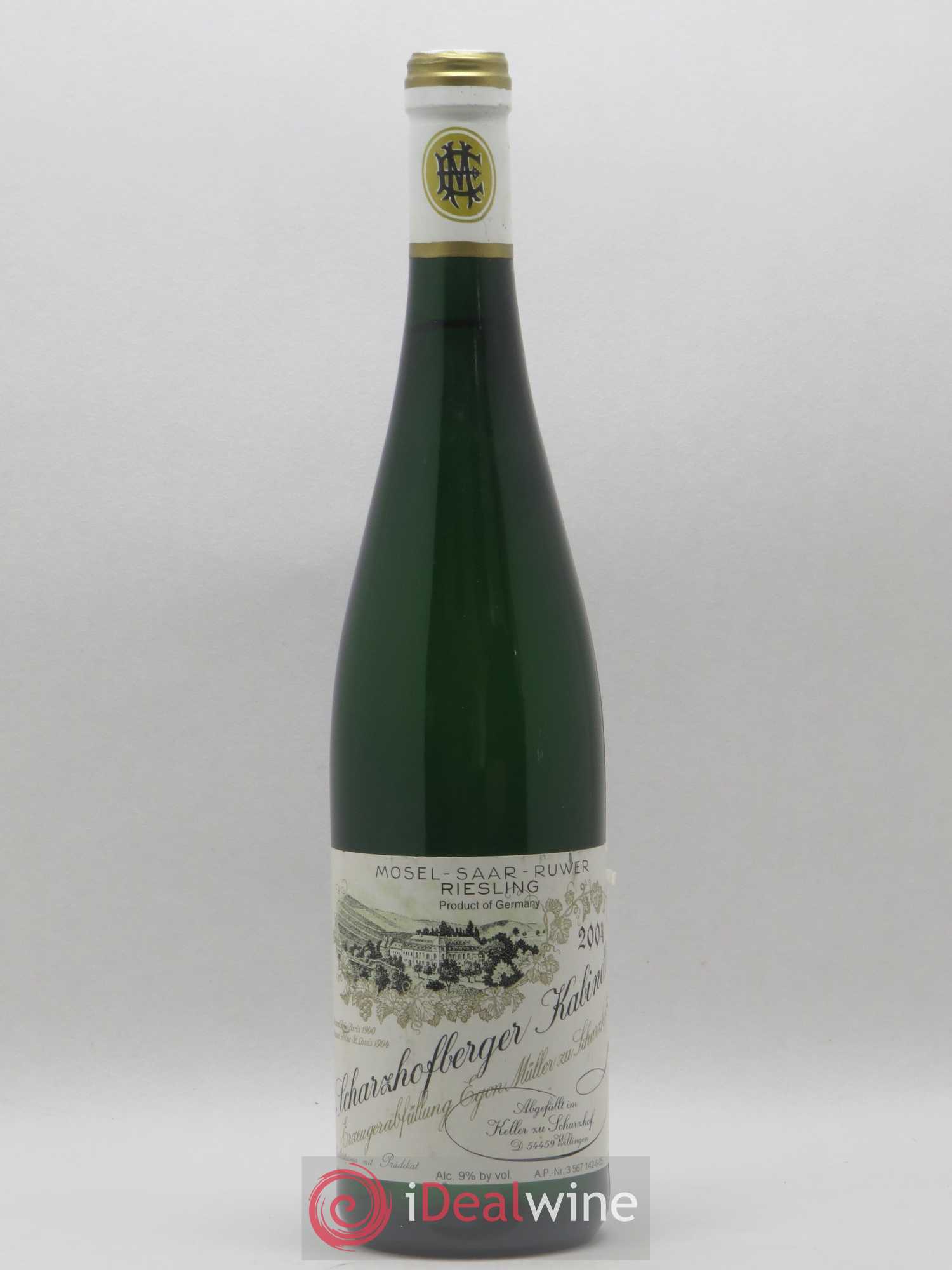 Riesling Scharzhofberger Kabinett Egon Muller 2004 - Lot de 1 bouteille - 0