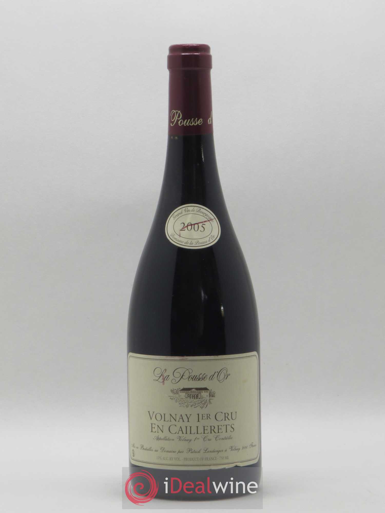 Volnay 1er Cru Les Caillerets La Pousse d'Or (Domaine de) 2005 - Lot de 1 bouteille - 0