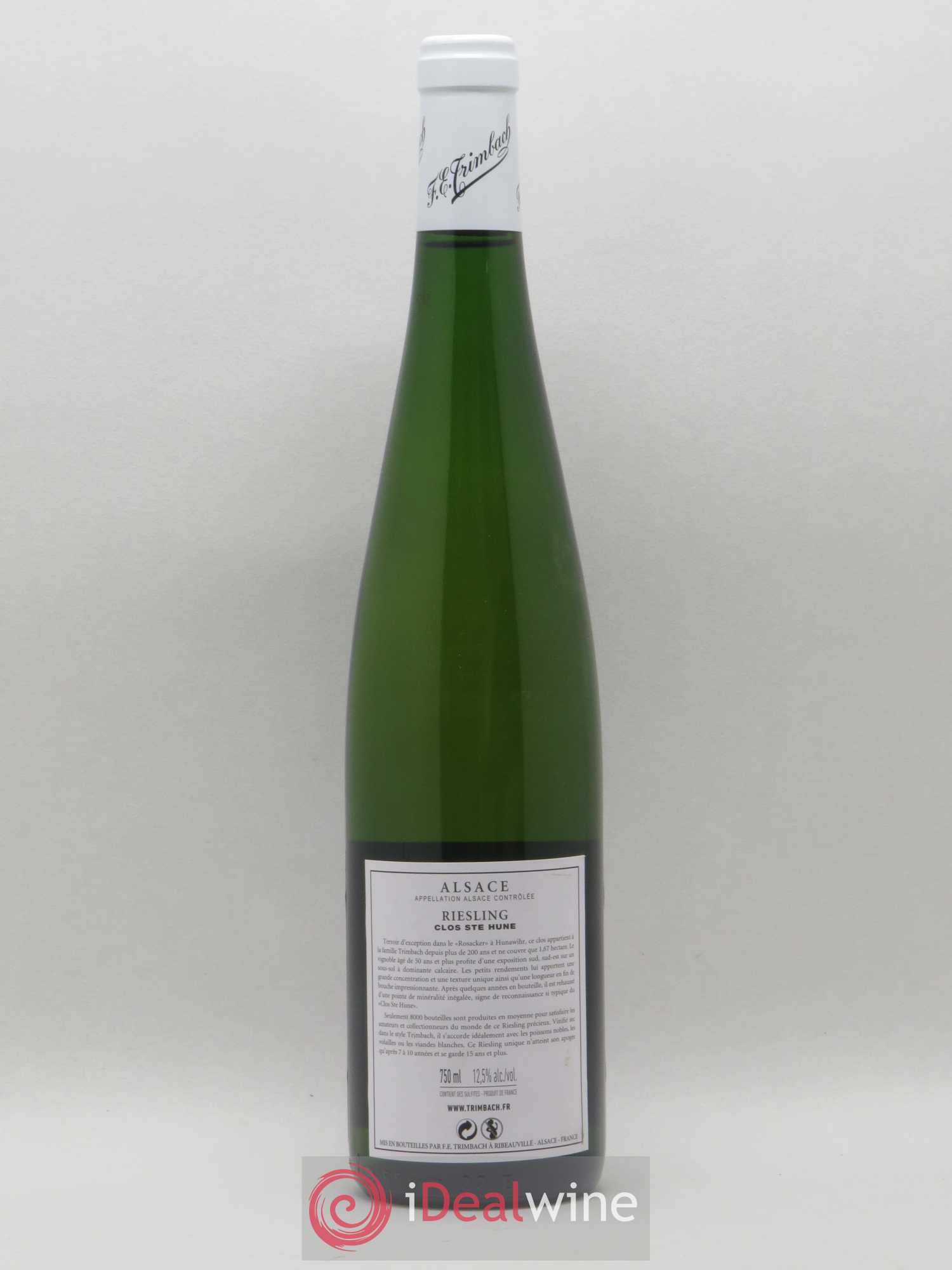 Alsace Riesling Clos Sainte-Hune Trimbach (Domaine) 2012 - Lot de 1 bouteille - 1
