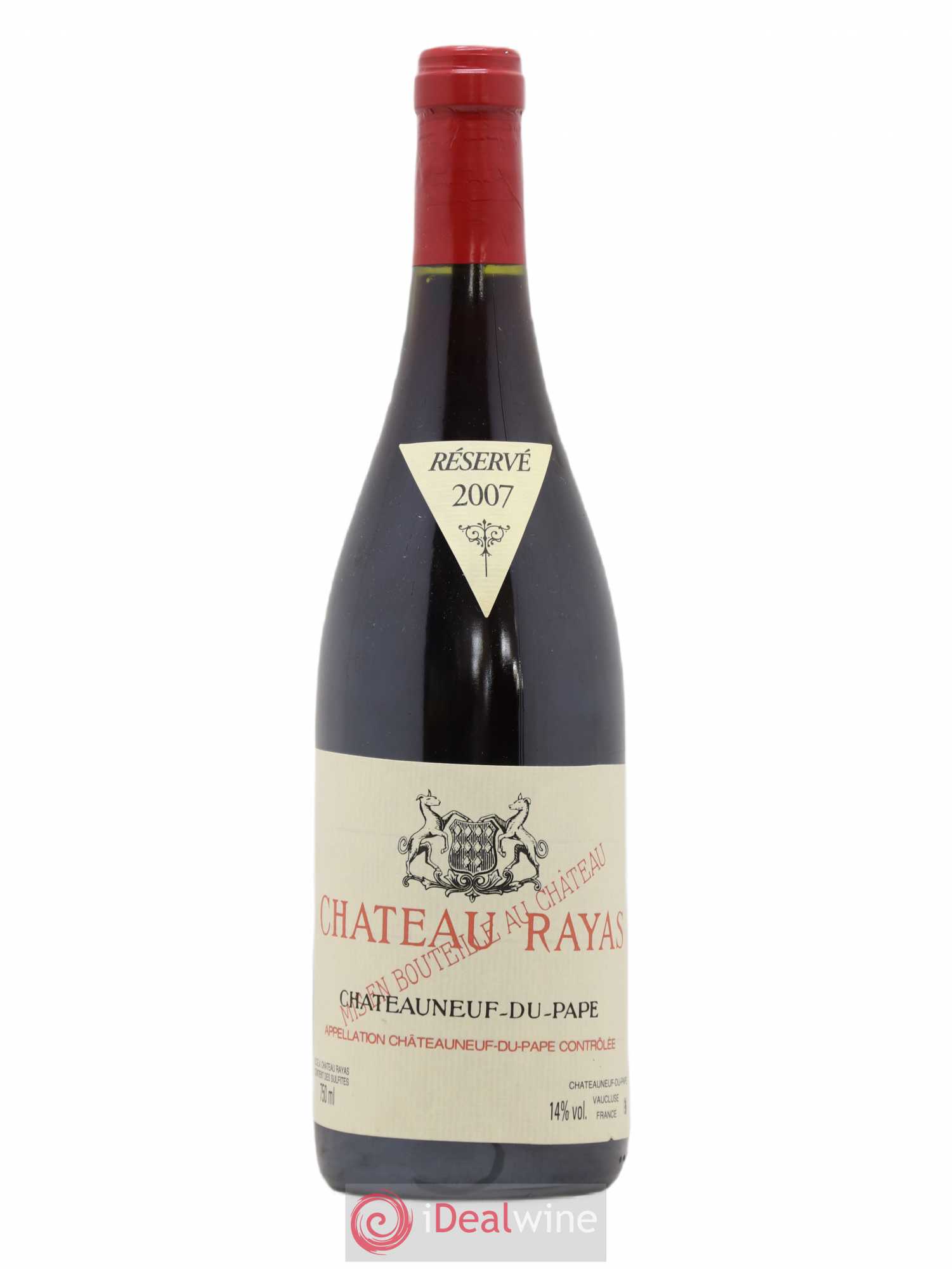 Châteauneuf-du-Pape Château Rayas Emmanuel Reynaud 2007 - Lot de 1 bouteille - 0